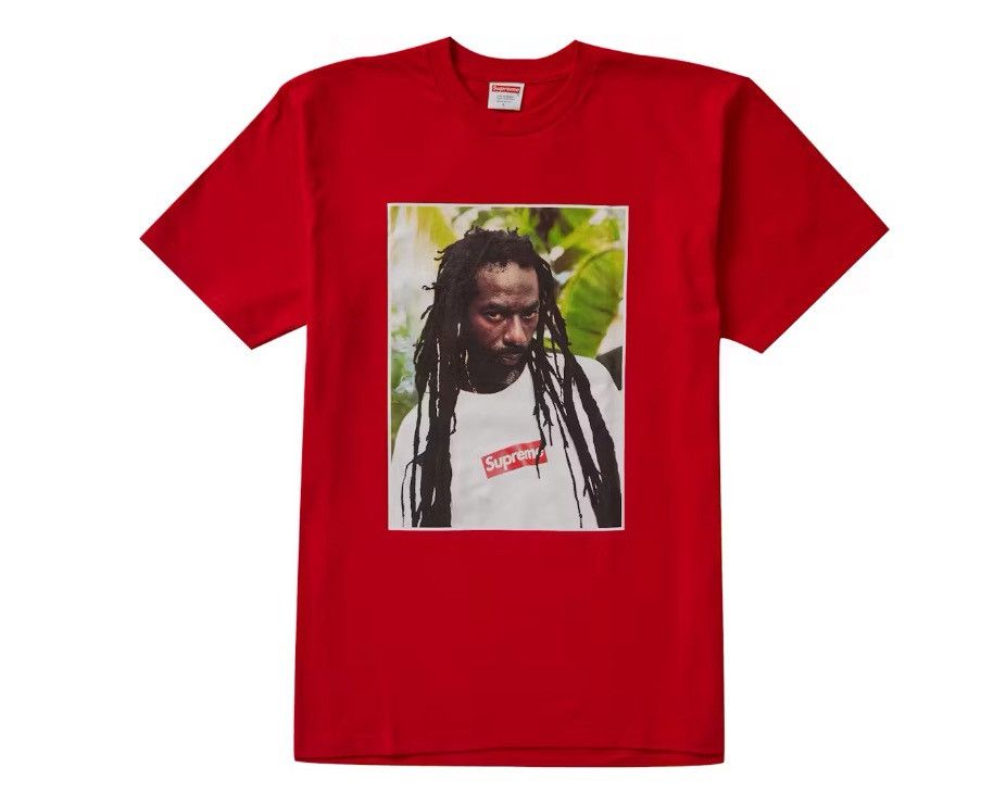 Supreme Buju Banton Supreme Picture tee red medium Size US M / EU 48-50 / 2 - 1 Thumbnail