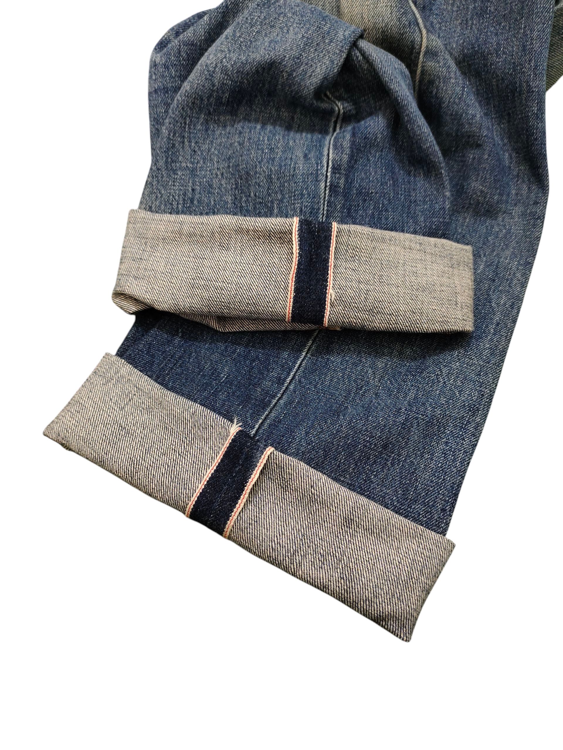 Kapital Vintage 90s Edwin 505xx Selvedge Dirty Distress Denim Jeans Size US 29 - 14 Thumbnail