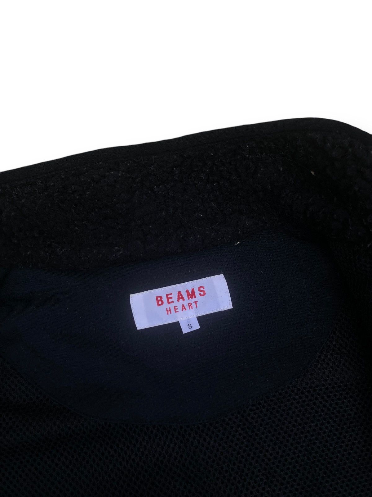 Beams Plus × Japanese Brand × Vintage Vintage Beams Heart Sherpa Full Zipper Jacket. #E4 Size US S / EU 44-46 / 1 - 3 Thumbnail