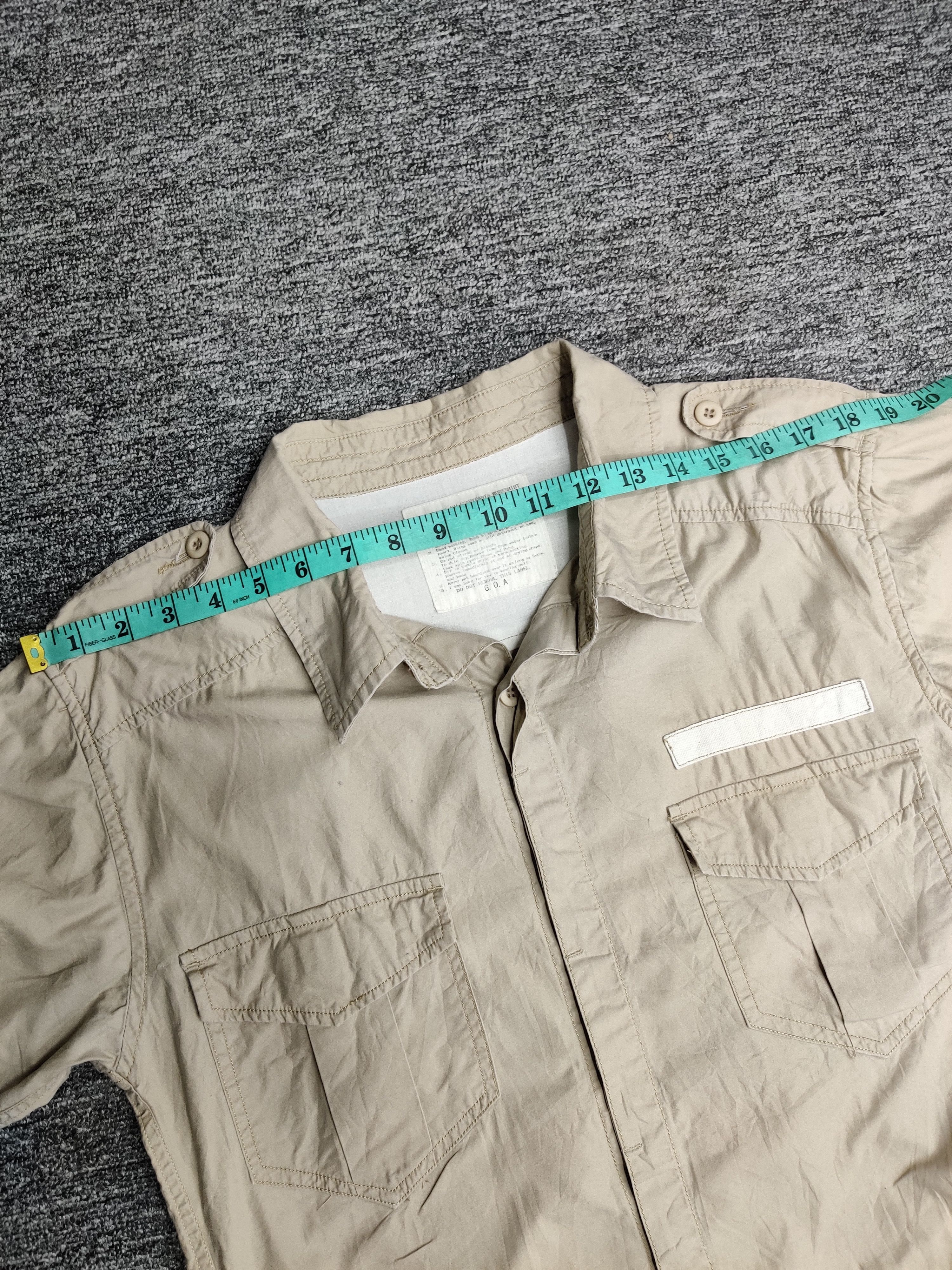 GOA Vintage GOA Military Button Ups Shirt Size US L / EU 52-54 / 3 - 15 Thumbnail