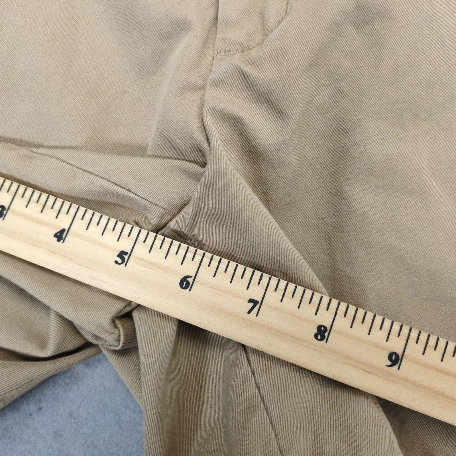 Gap Vintage Y2K GAP Khaki Cotton Chino Shorts Women's 8T 30x5.5" Size 30" / US 8 / IT 44 - 5 Thumbnail