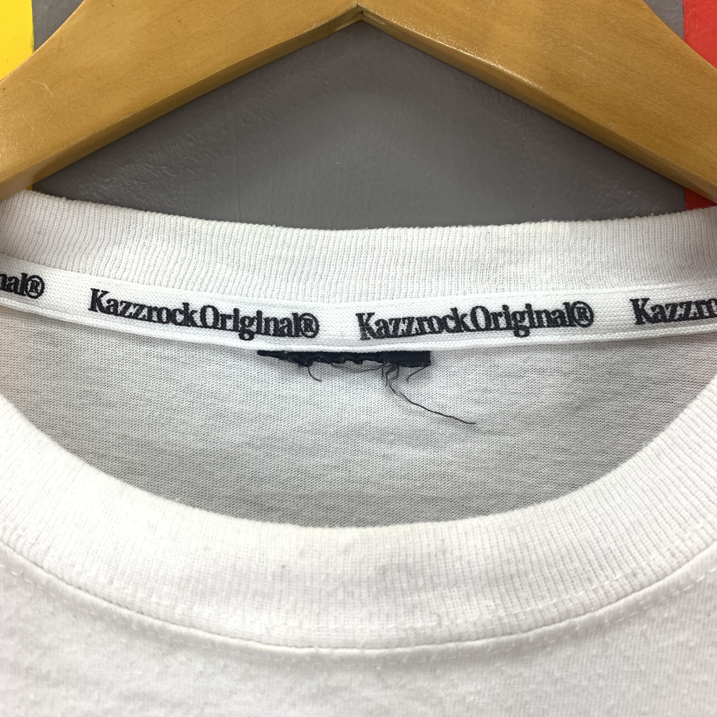 Japanese Brand KAZZROCK ORIGINAL Wolf Skater Crew Neck T Shirt #1810/07 Size US XL / EU 56 / 4 - 11 Thumbnail
