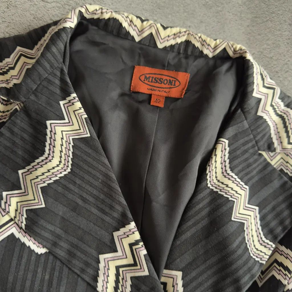 Missoni Missoni ZigZag Trench Coat Size M / US 6-8 / IT 42-44 - 9 Thumbnail