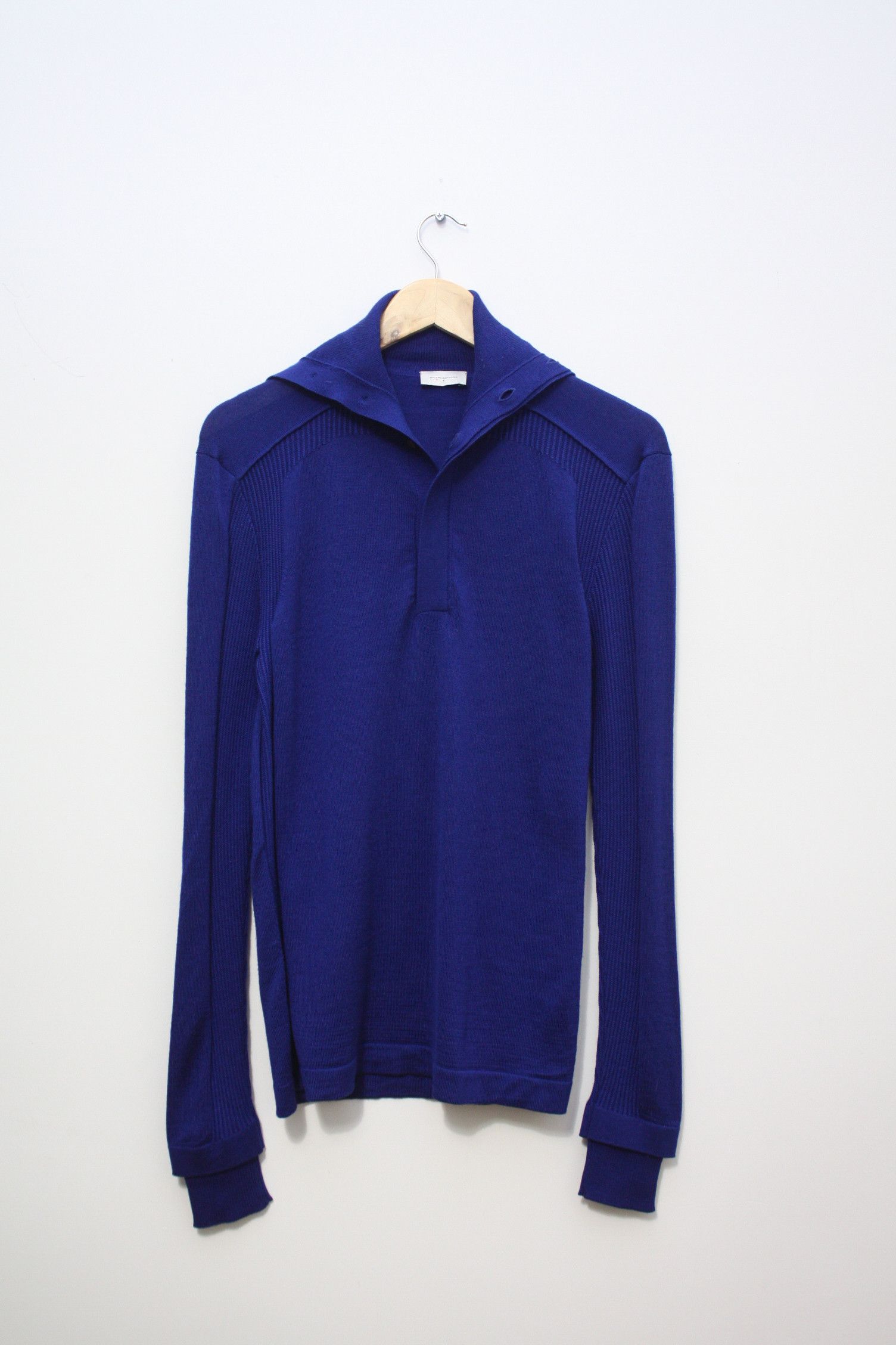 Balenciaga Balenciaga Paris Wool Silk Blend Knitted Sweater Men's S Size US S / EU 44-46 / 1 - 2 Thumbnail