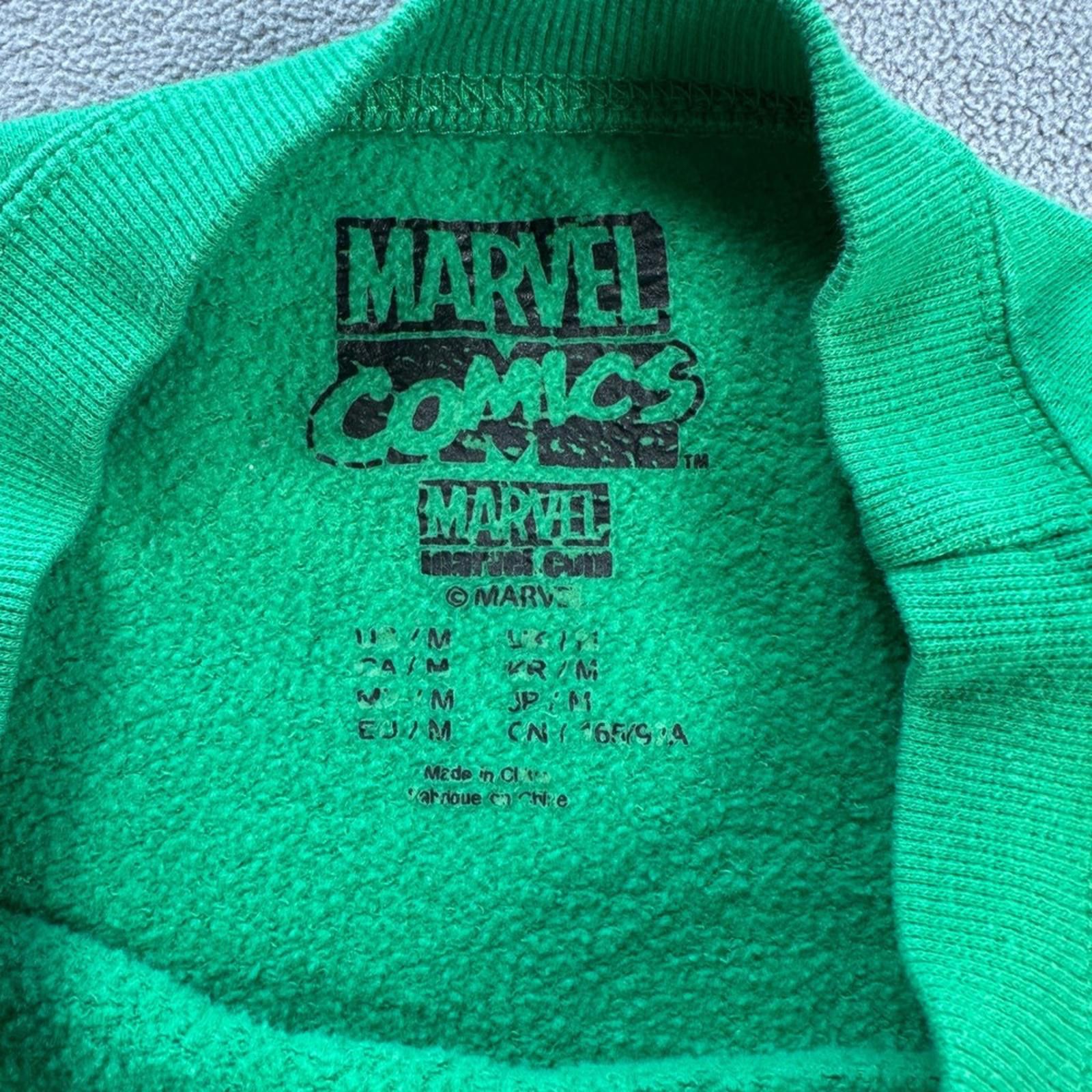 Marvel Comics The Incredible Hulk Sweatshirt Mens M Marvel Comics Green Size US M / EU 48-50 / 2 - 3 Thumbnail