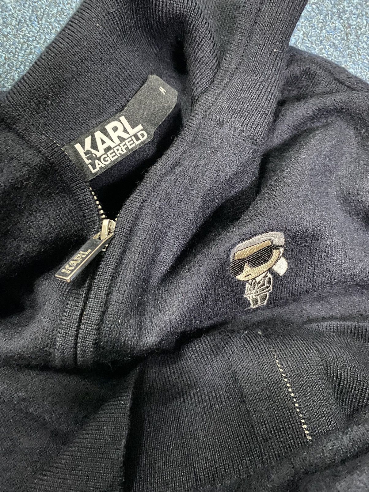 Karl Lagerfeld Karl Lagerfeld 100%Wool Jacket Size M / US 6-8 / IT 42-44 - 4 Thumbnail