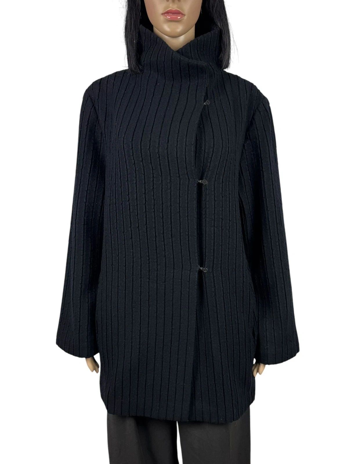 Annette Gortz Annette Gortz Wool Coat Wrap size 38 Size M / US 6-8 / IT 42-44 - 2 Thumbnail