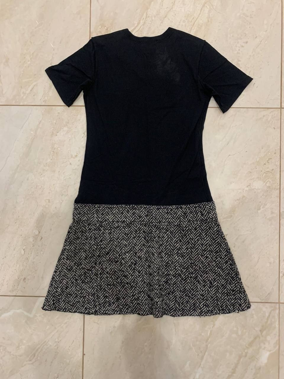 Dolce & Gabbana 🔥Authentic Dolce & Gabbana Floral Ribbon Tweed Dress black Size S / US 4 / IT 40 - 6 Thumbnail