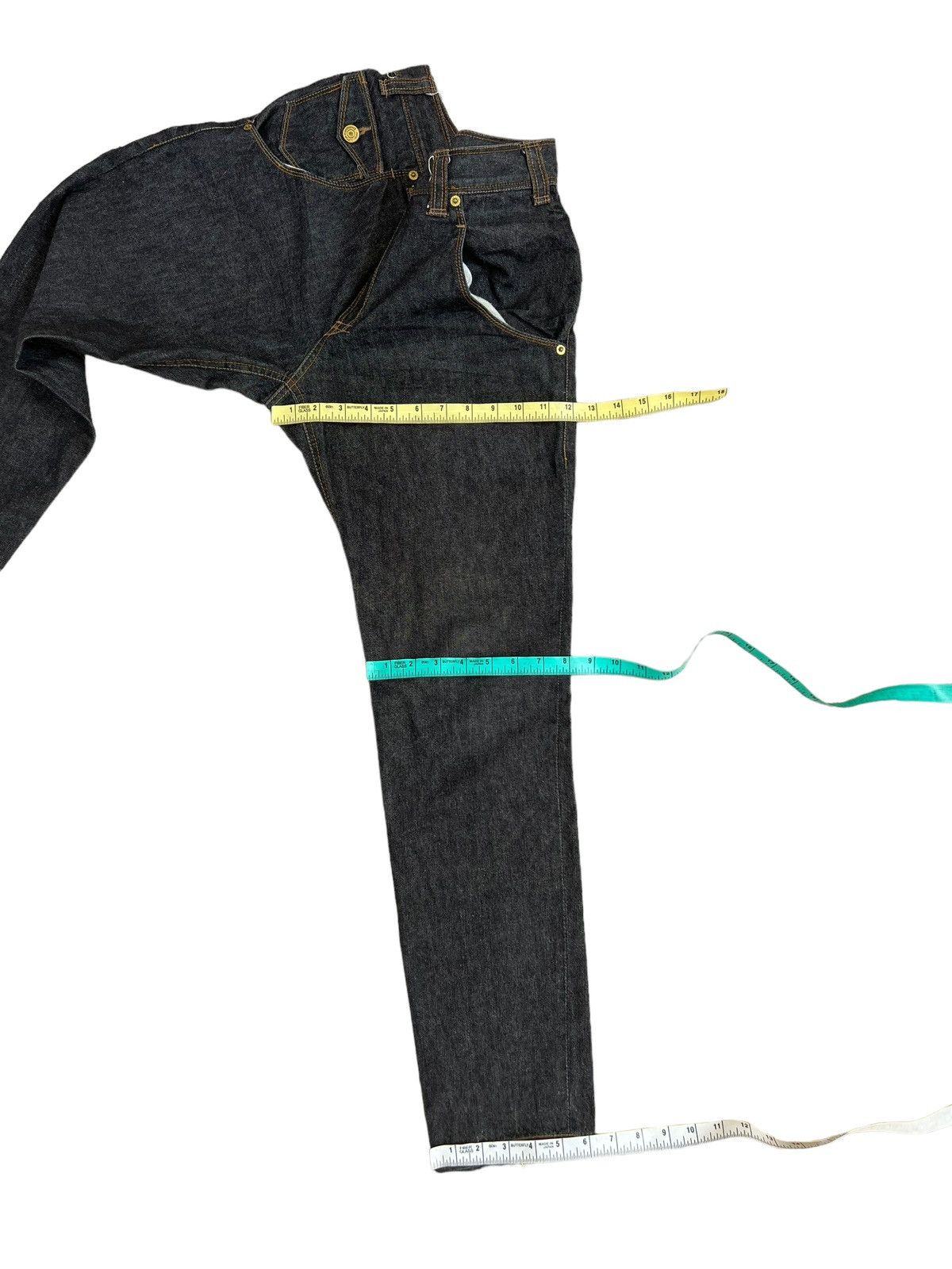 PPFM PPFM Zippable Back Zip Hem Skinny Denim Jeans Size US 30 / EU 46 - 4 Thumbnail