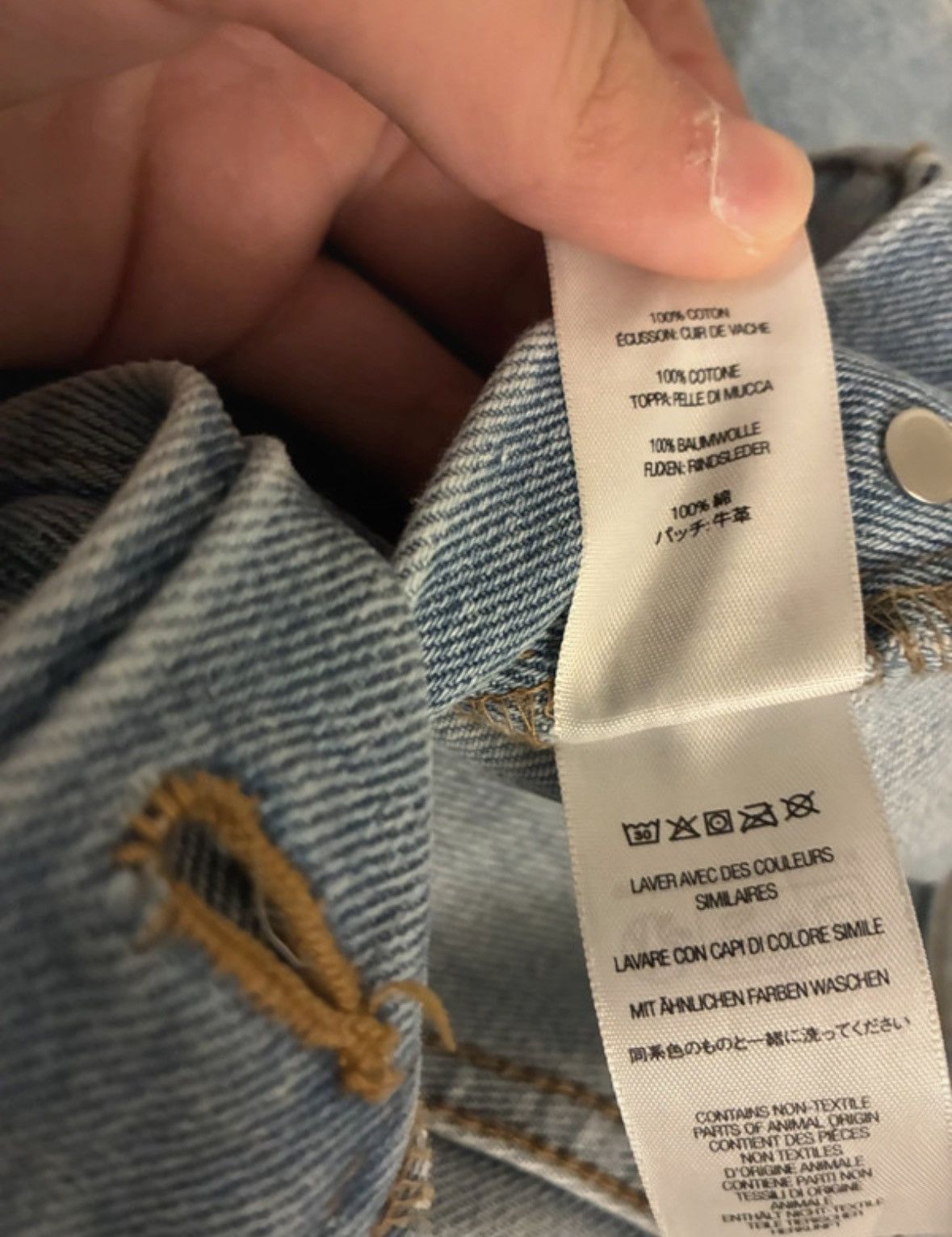 Supreme Supreme NY Indigo Denim Size US 30 / EU 46 - 7 Thumbnail