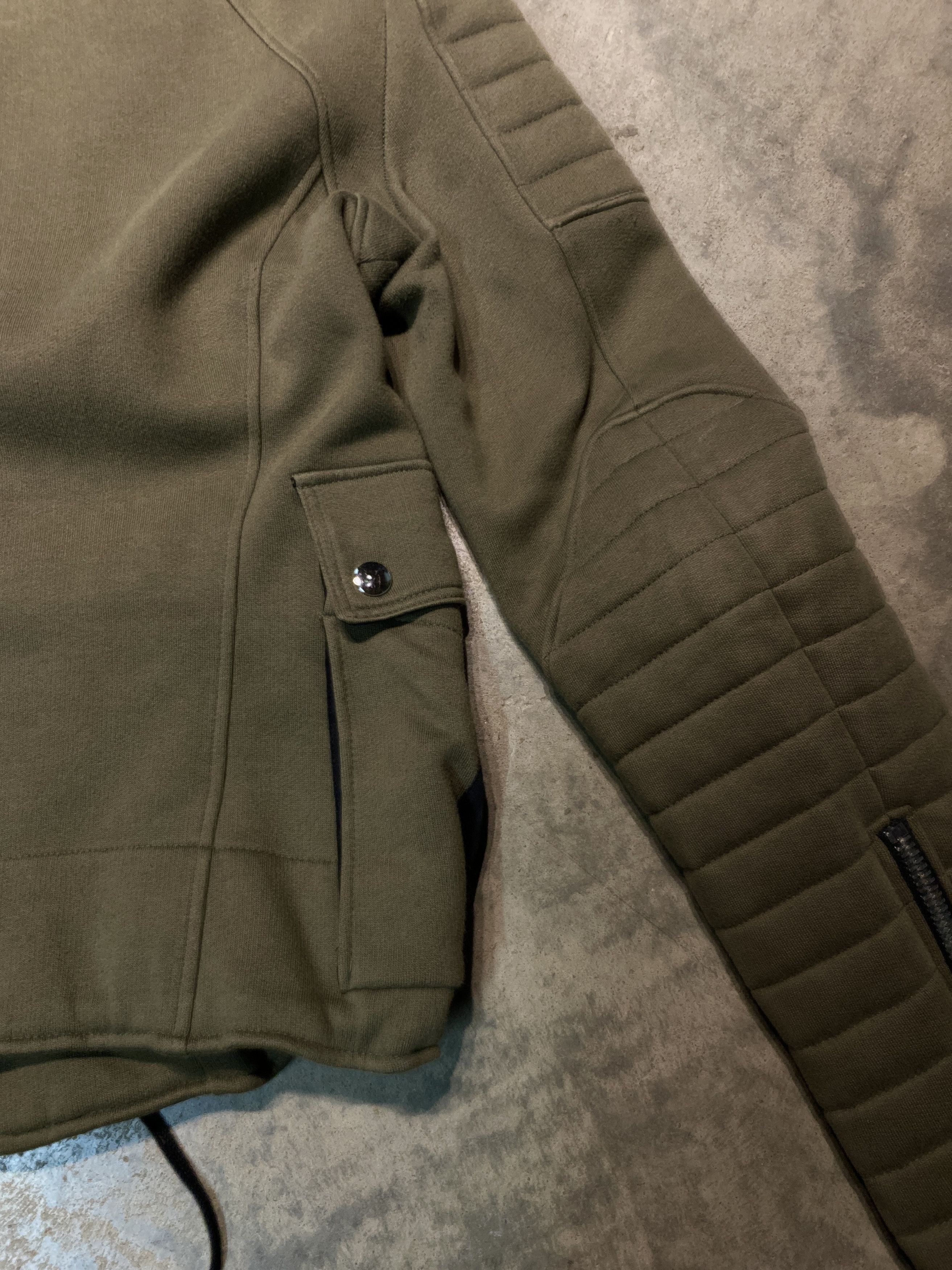 Balmain Balmain Multi-Pocket Suede Moto Jacket by Decarnin Size US L / EU 52-54 / 3 - 20 Thumbnail