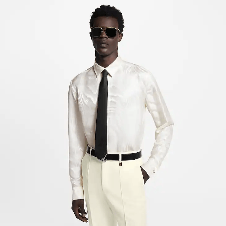 Louis Vuitton Silk-Blend Classic Evening Shirt Size US XXL / EU 58 / 5 - 2 Thumbnail