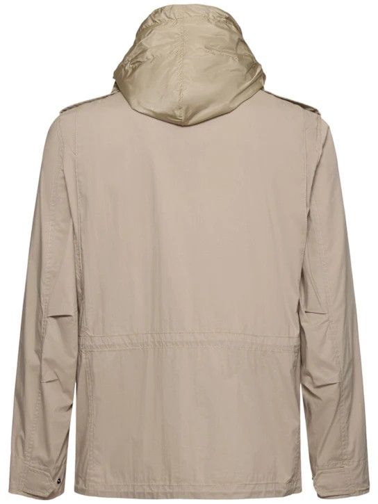 Aspesi o1lsvrm0425 Minifield Cotton Blend Poplin Jacket in Grey Size US XL / EU 56 / 4 - 3 Thumbnail