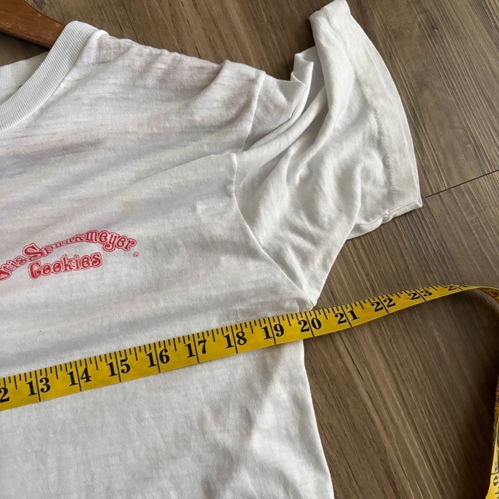 Vintage Vintage 1980s Paper Thin Burnout T-Shirt Men's Size L White Size US L / EU 52-54 / 3 - 5 Thumbnail