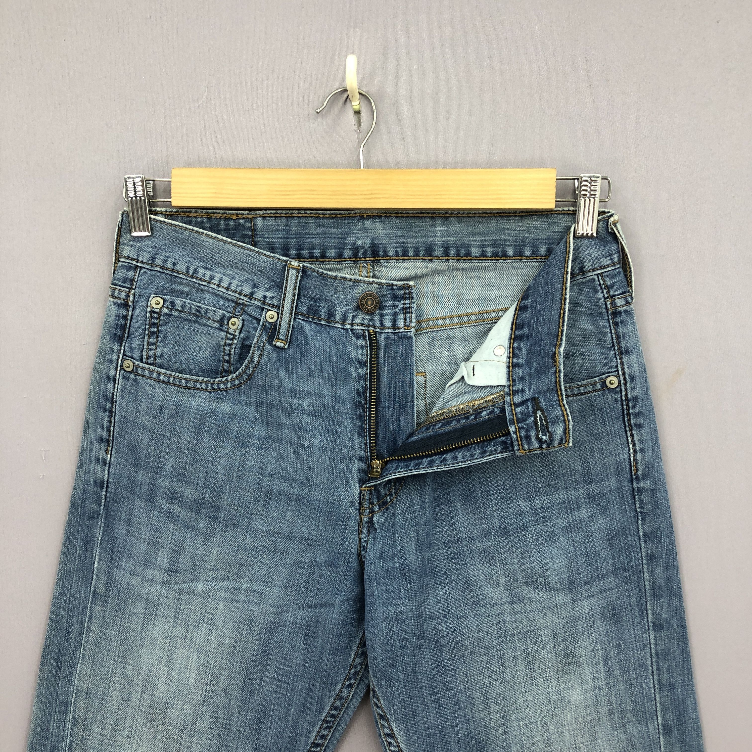 Levi's Vintage Levis 527 Flare Jeans Wide Leg Bootcut Denim BS47160 Size US 30 / EU 46 - 6 Thumbnail