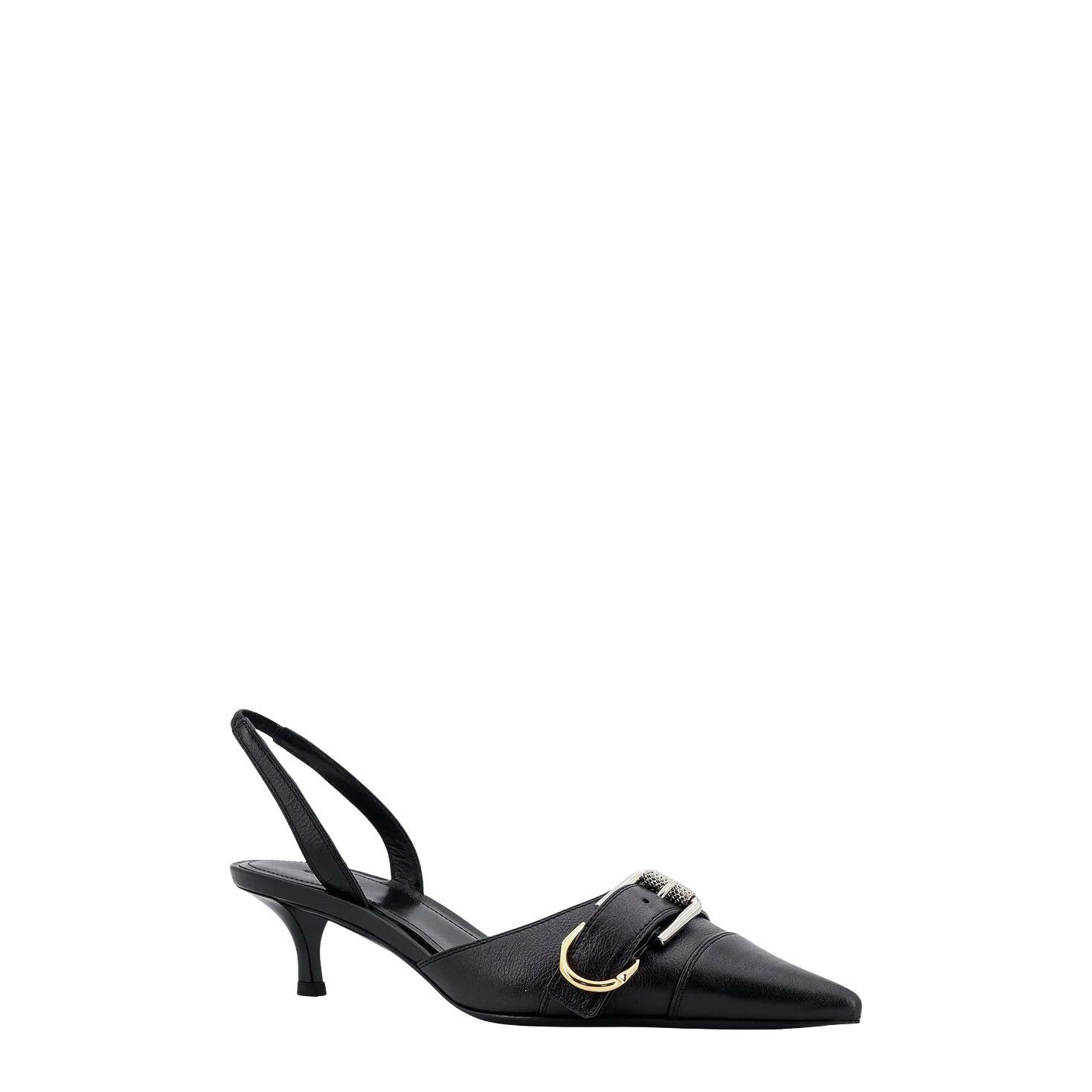 Givenchy GIVENCHY Voyou $995 Black Leather Slingback Pumps New & Auth Size US 8 / IT 38 - 2 Thumbnail