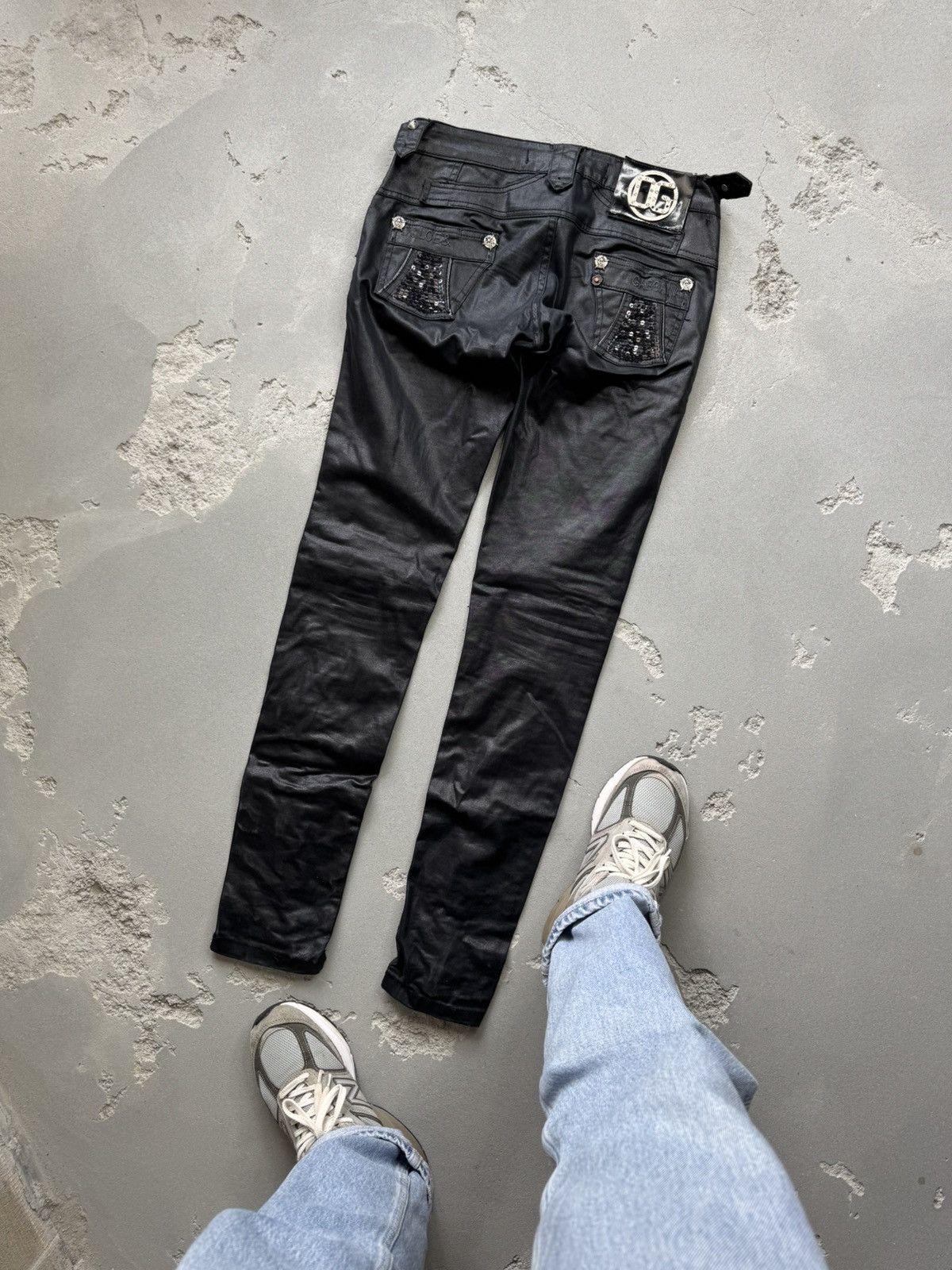 Dolce & Gabbana DOLCE GABBANA Vintage Ghotic Pants Size 28" / US 6 / IT 42 - 2 Thumbnail