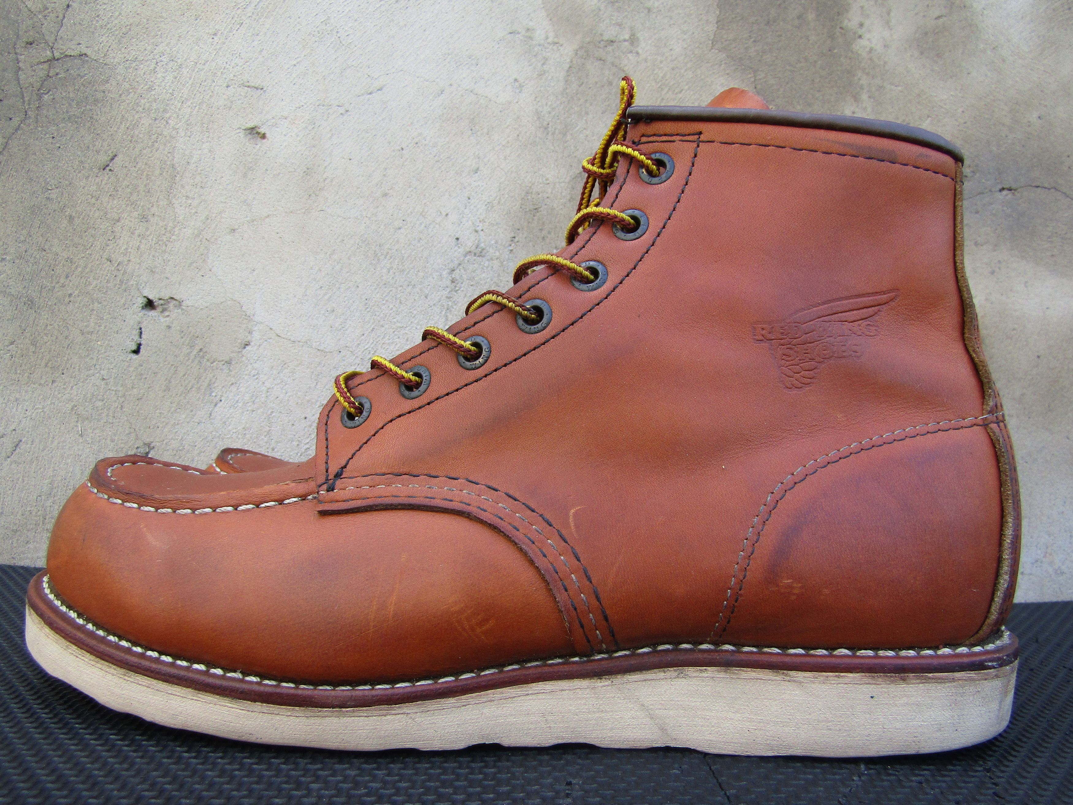 Red Wing 10875 875 Heritage Moc Toe Brown Boots Mens