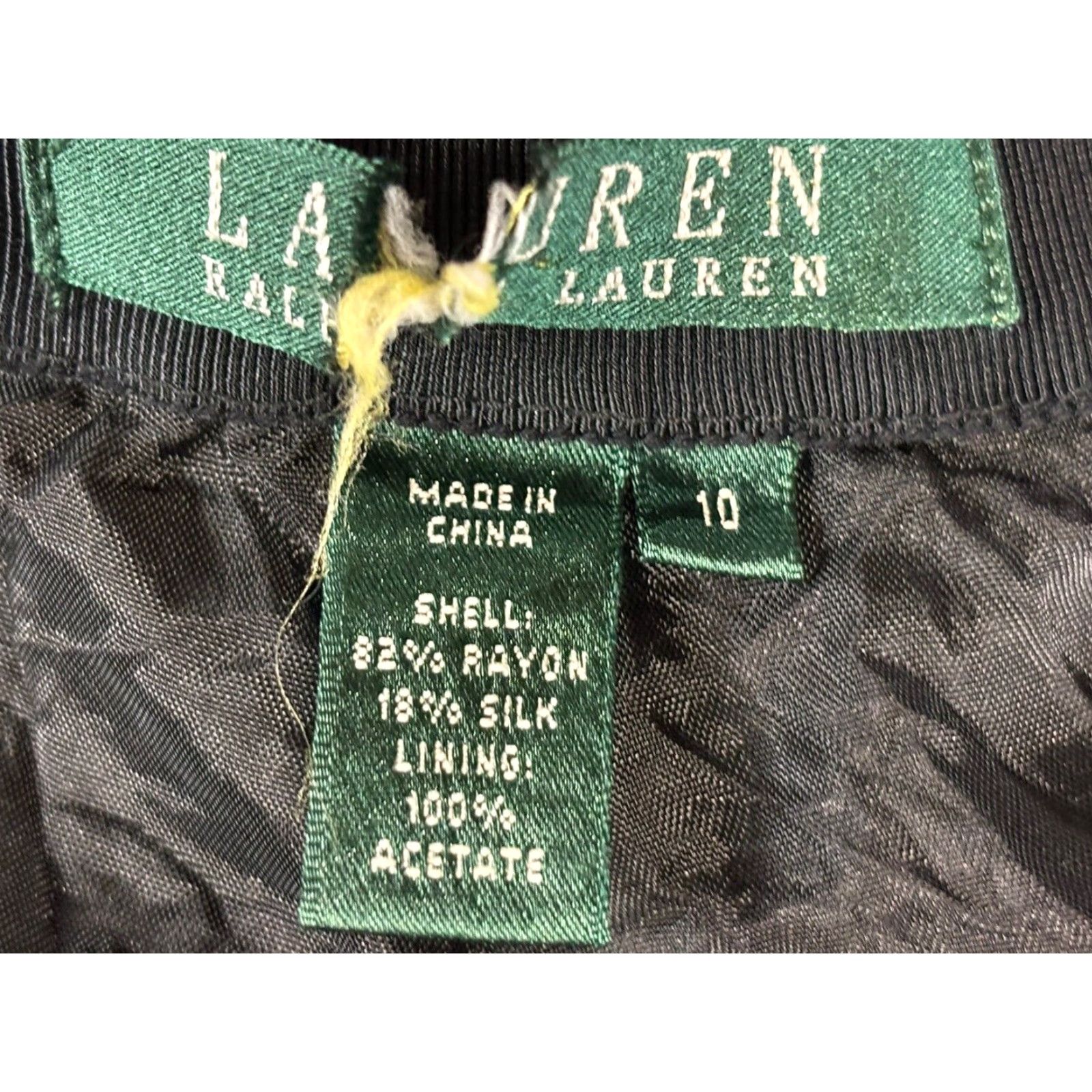 Ralph Lauren Lauren Ralph Lauren Velvet Pants Trousers Sz 10 Womens Black Lined Dress Pants Silk Blend Velvet Size 32" / US 10 / IT 46 - 5 Thumbnail