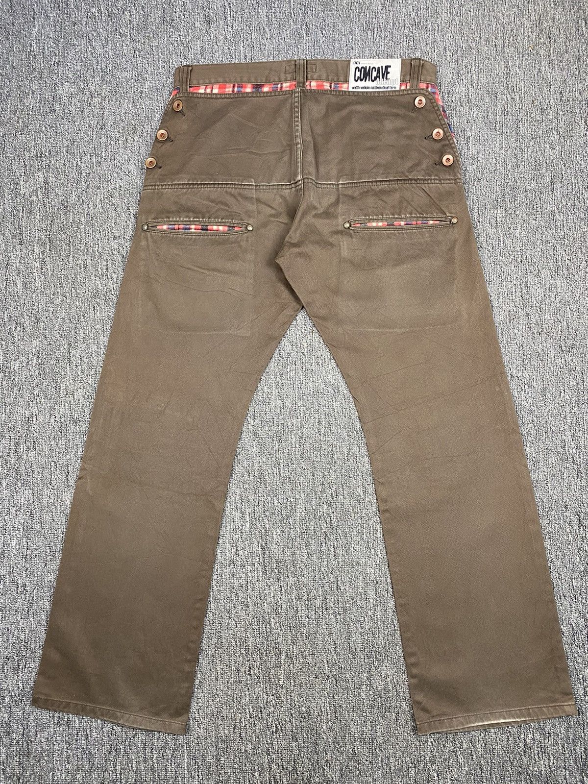 Japanese Brand Concave Attempt Checkered Hip Pant Size US 32 / EU 48 - 7 Thumbnail
