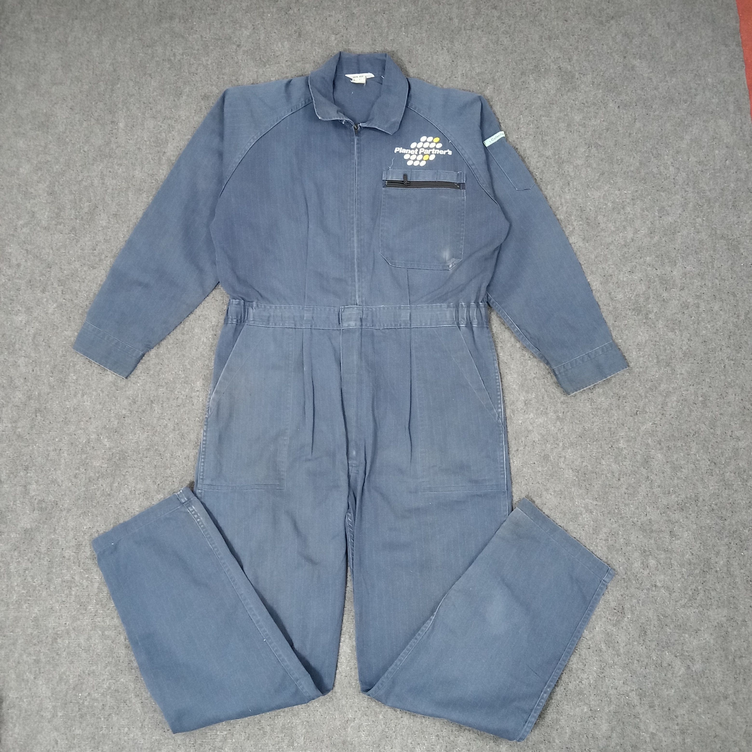 Japanese Brand × Vintage Planet Partner's Japanese Brand Coverall Jacket Size US L / EU 52-54 / 3 - 5 Thumbnail
