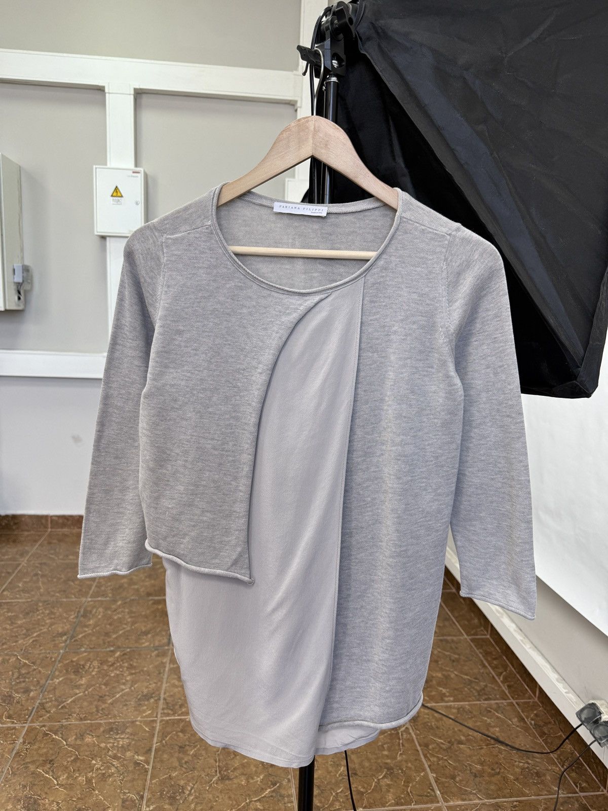 Fabiana Filippi 🇮🇹 Fabiana Filippi Light Sweater Made in Italy Rare Retro Size M / US 6-8 / IT 42-44 - 1 Thumbnail