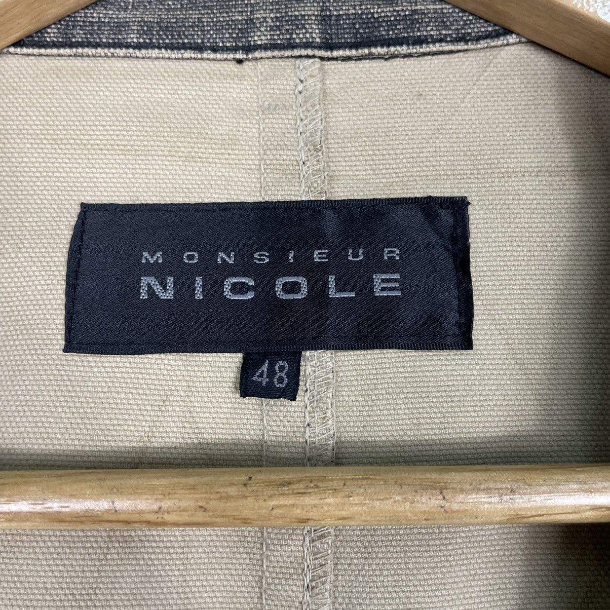 Japanese Brand × Nicole Club 💥NICOLE MONSEUR CHORE WASHED GREY JACKET Size US M / EU 48-50 / 2 - 15 Thumbnail