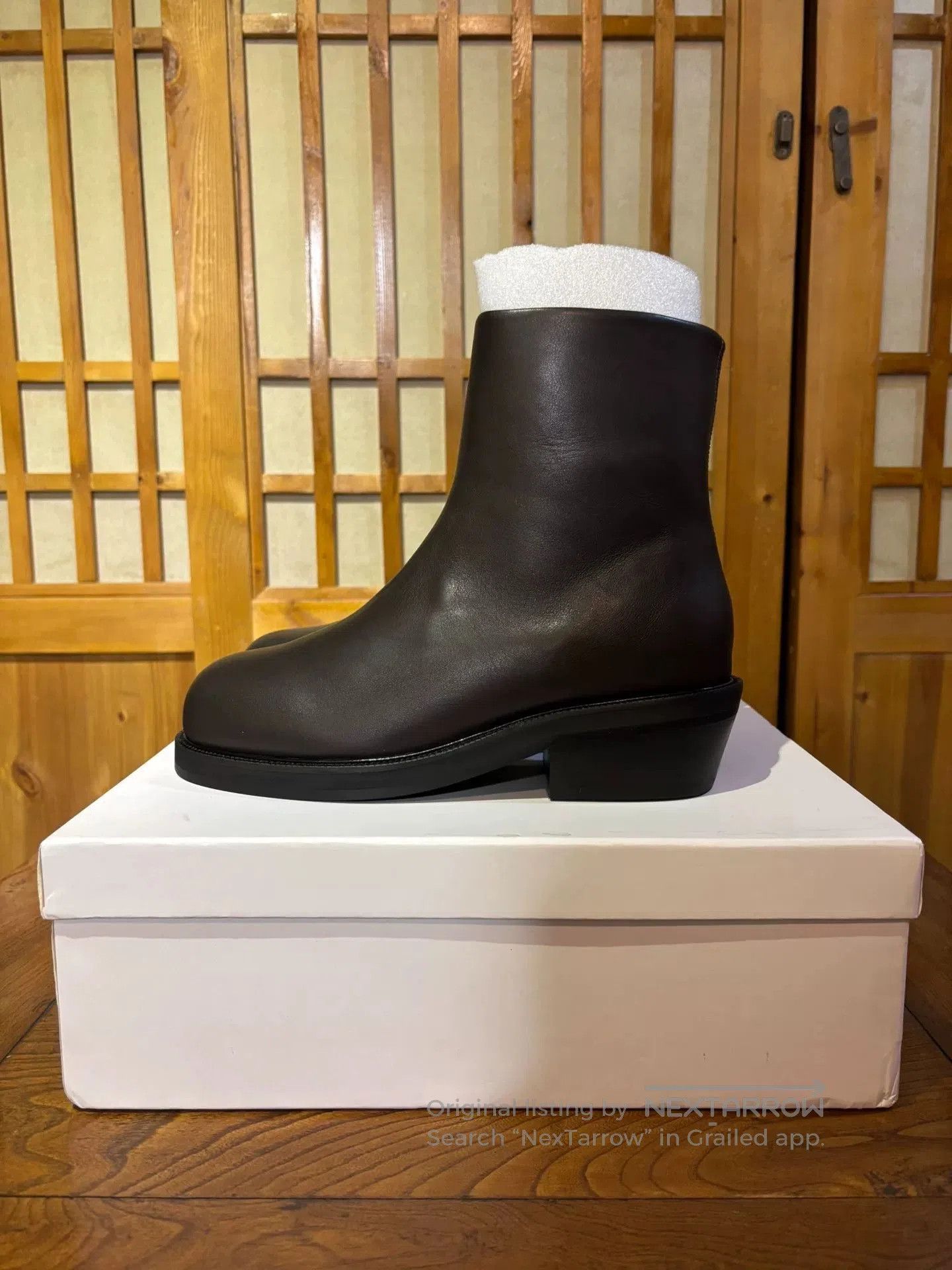 ADAM ET ROPE Adam et Rope 25AW Whale Leather Boots. Size US 10 / EU 43 - 1 Thumbnail