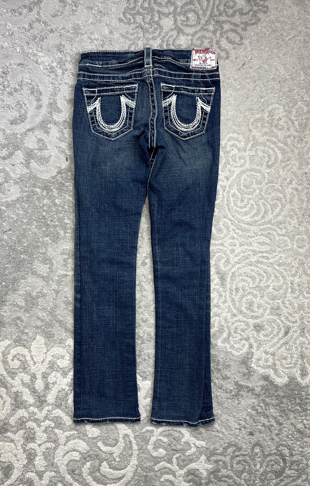 True Religion True Religion Y2K Jeans Vintage Avant Garde Japan Style Low Size 23" - 1 Thumbnail