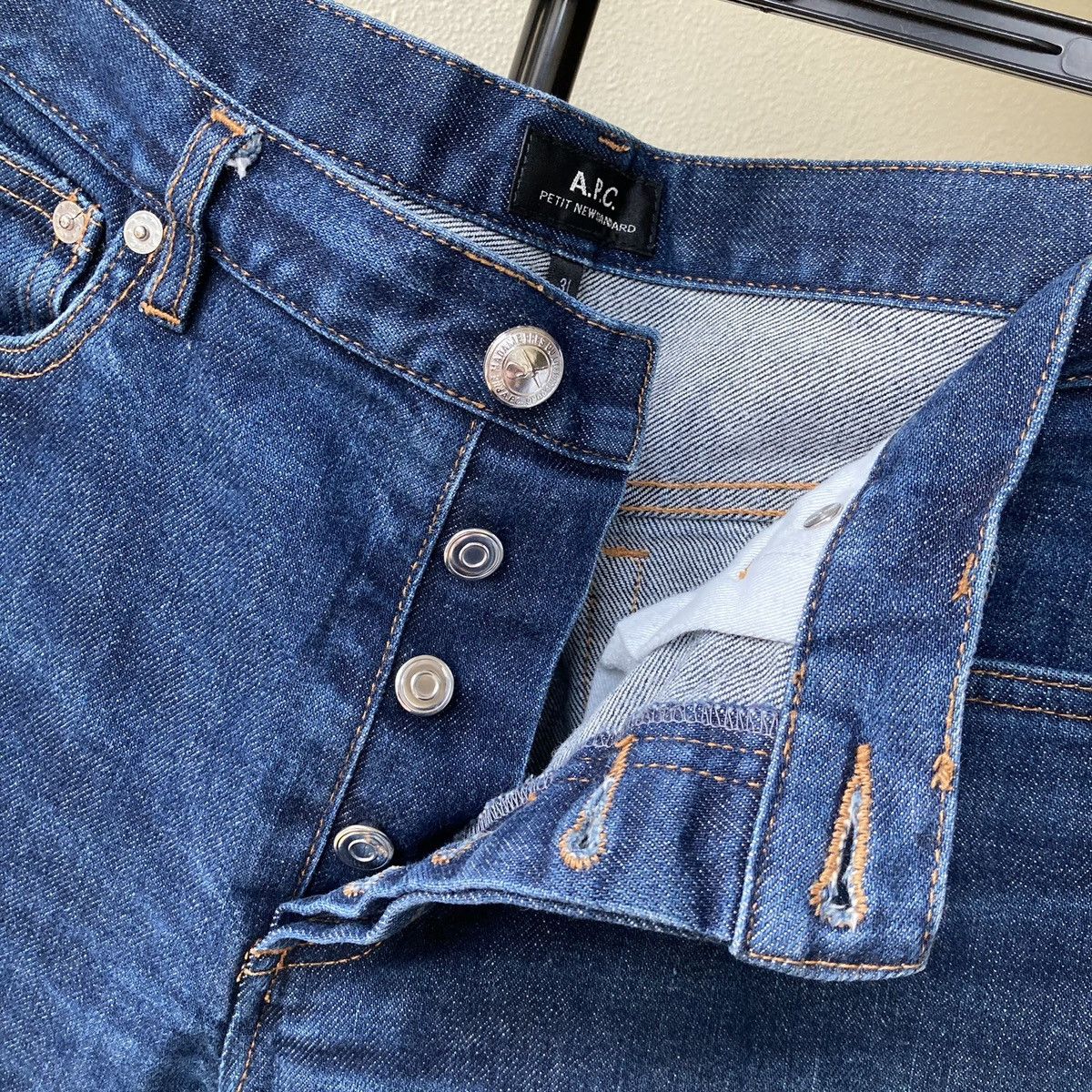 A.P.C. A.P.C Archive Jeans Vintage Avant Garde Skinny Affliction Size US 31 - 7 Thumbnail