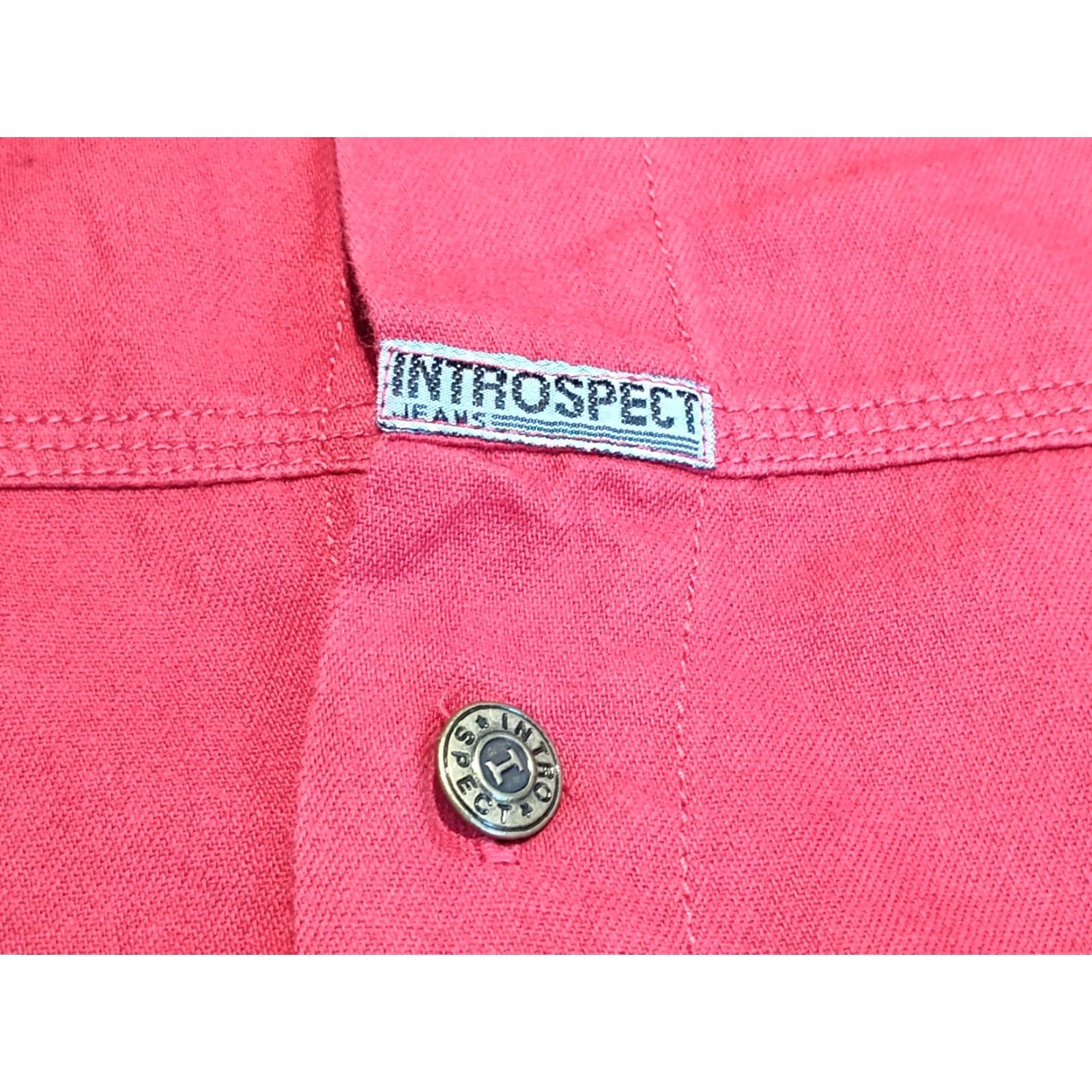 YOKE VINTAGE Introspect Western Long Sleeve Button Up Shirt Mens L Red Cowboy 90s Size US L / EU 52-54 / 3 - 5 Thumbnail