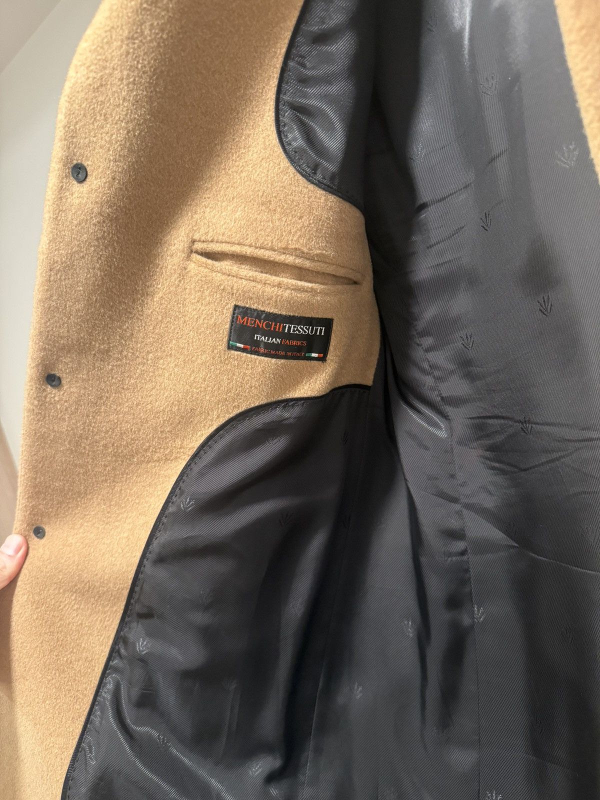 Rag & Bone Rag & Bone Italian Sheep Leather Camel Overcoat Size 42 Size US L / EU 52-54 / 3 - 5 Thumbnail