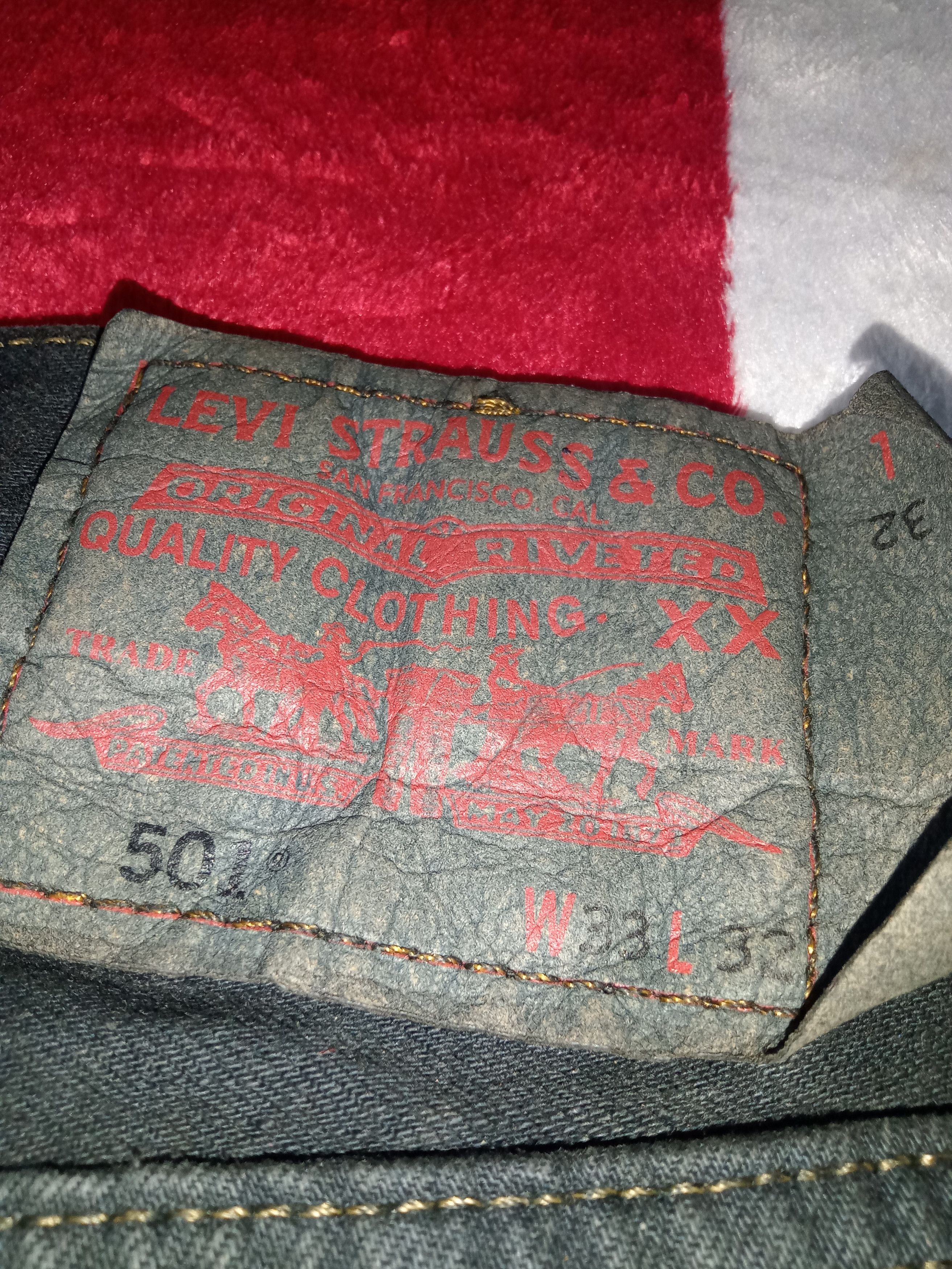 Rare Design Levi's 501 Jeans