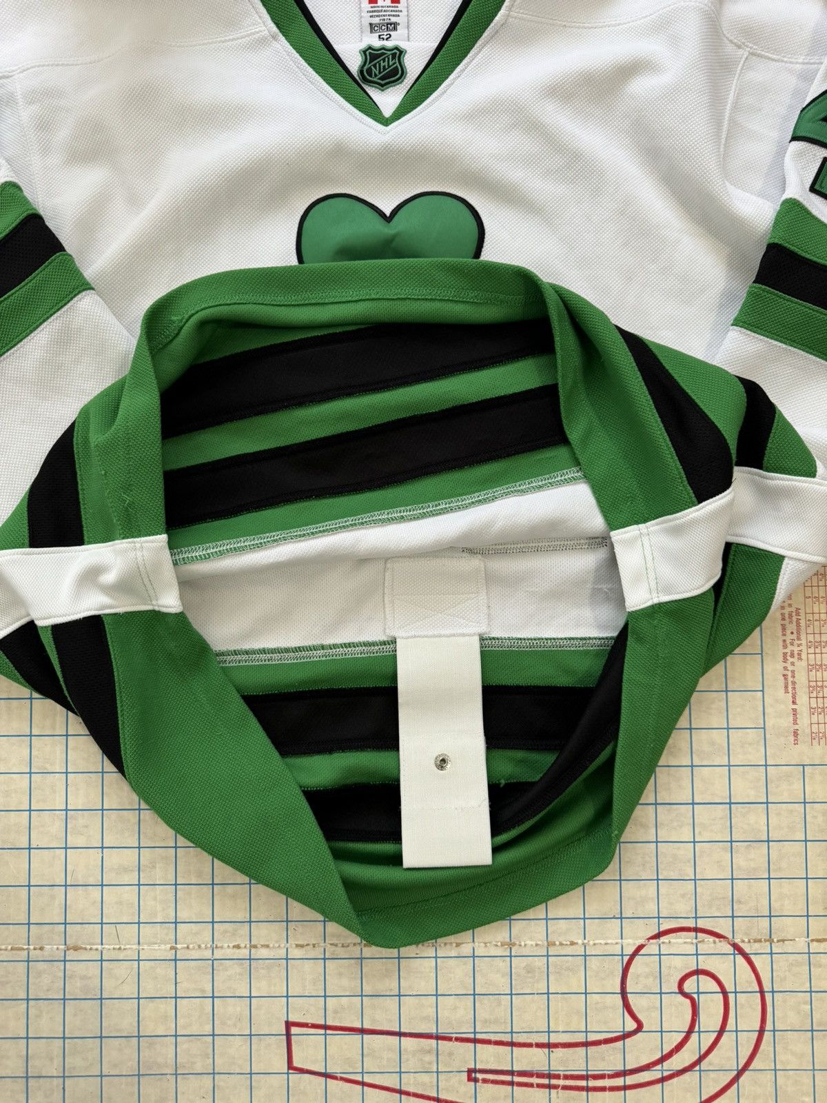 Vintage St Pats Toronto Maple Leafs Jersey With Fight Strap
