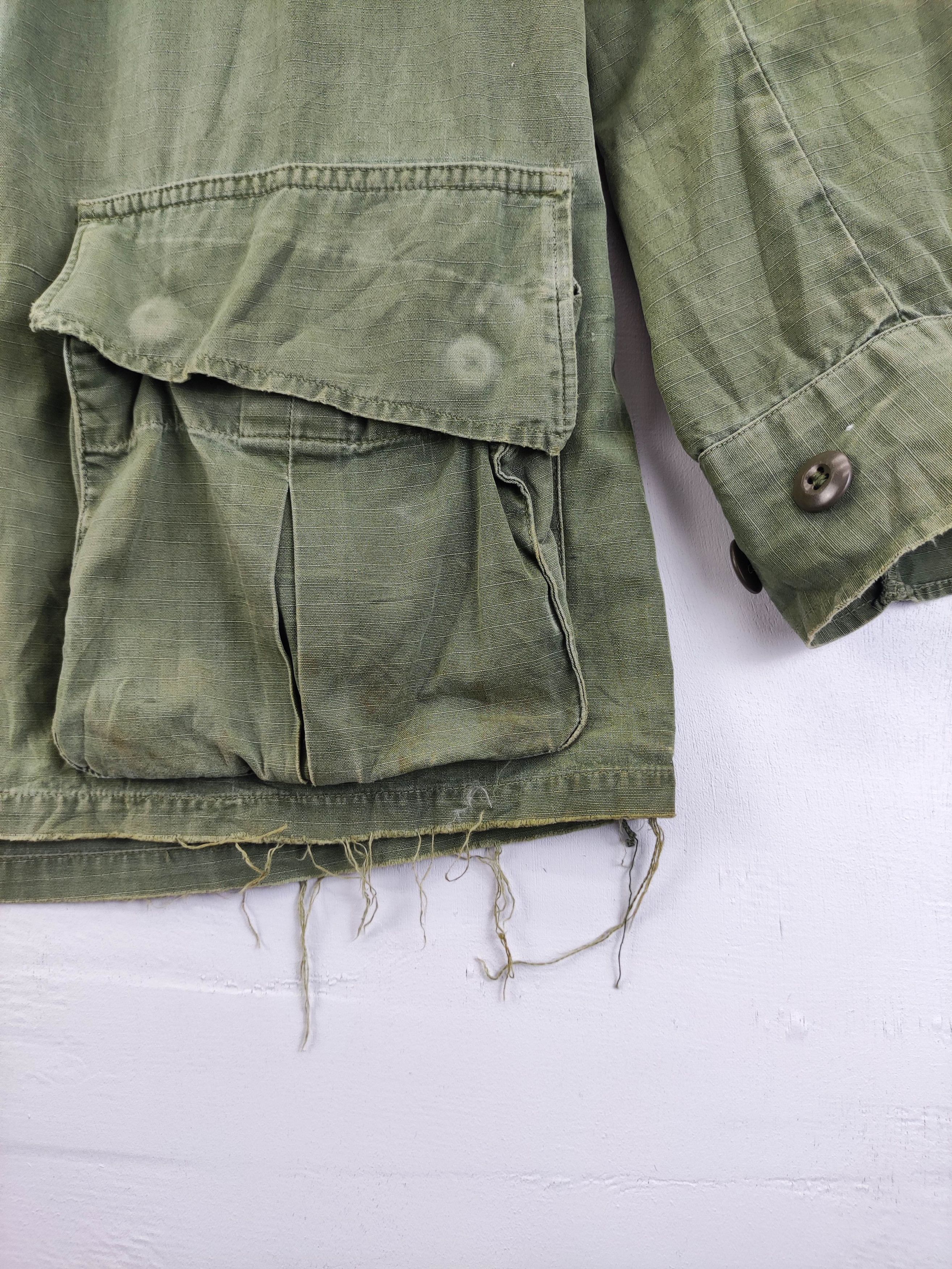 Vintage Vintage 60s us Army Combat Jacket Vietnam War Size US M / EU 48-50 / 2 - 3 Thumbnail