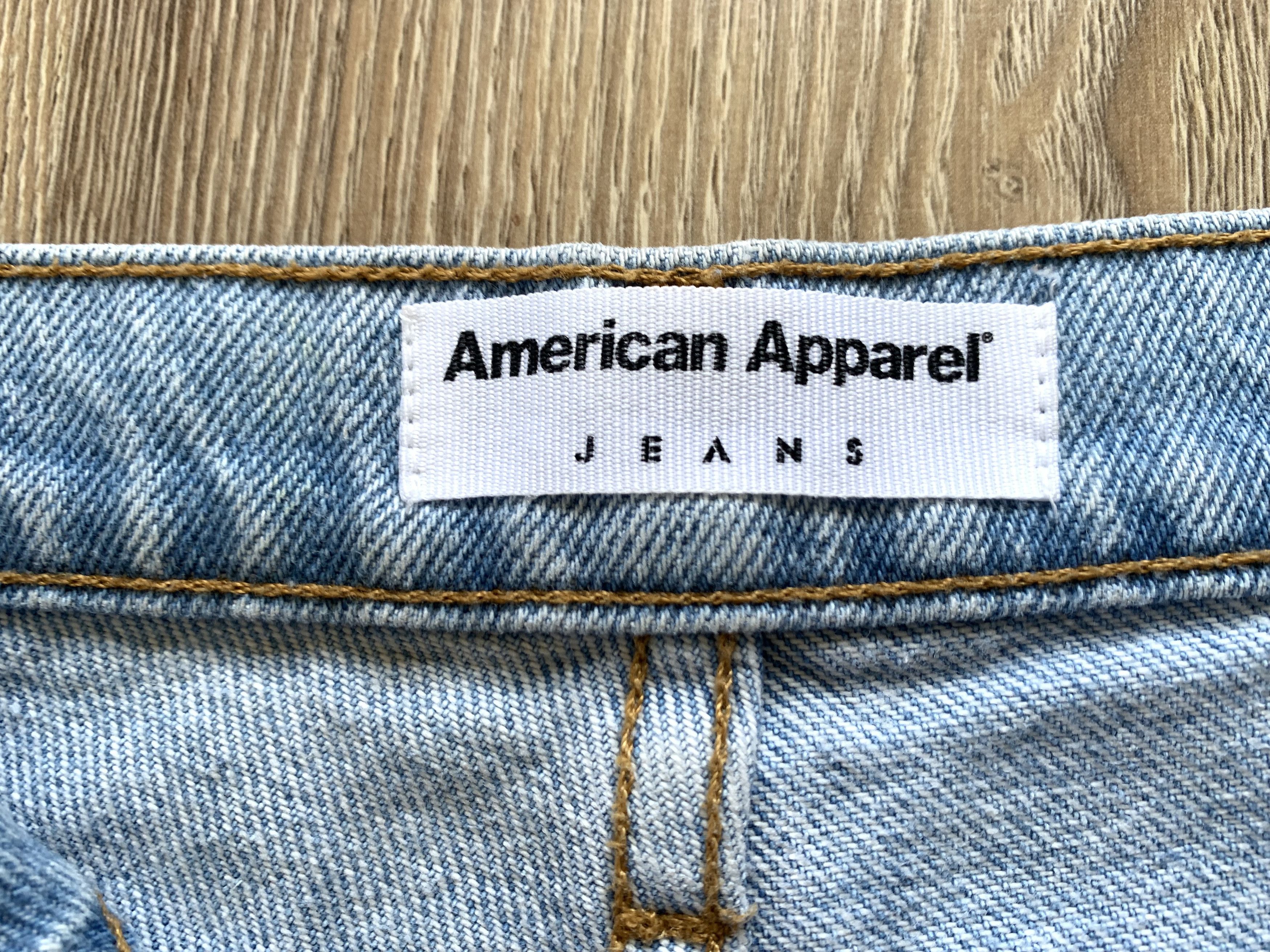 American Apparel American Apparel Light Blue Denim Shorts Size US 29 - 6 Thumbnail