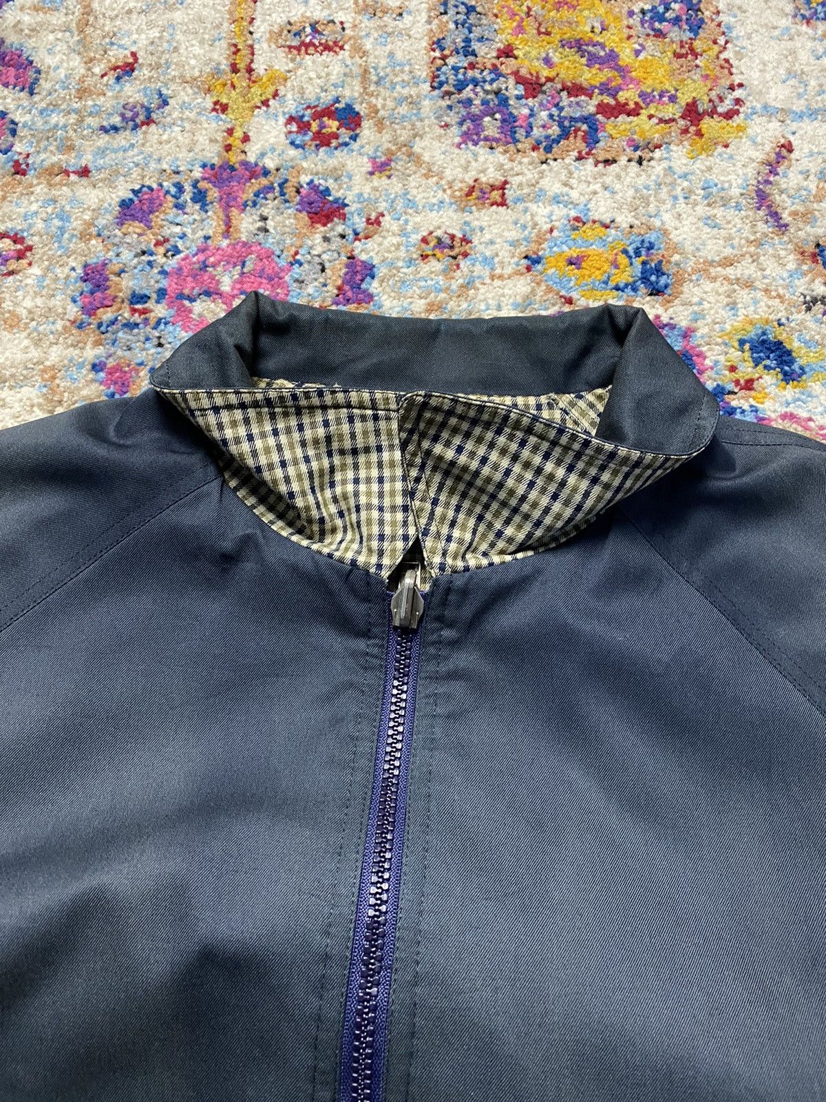 Aquascutum × Vintage 1980s Aquascutum 1st Early model Brackenbury Blouson Coat Size US L / EU 52-54 / 3 - 5 Thumbnail