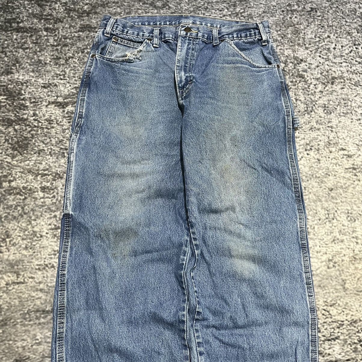 Dickies Vintage Faded Dickies Carpenter Jeans Workwear Skater Denim Size US 34 / EU 50 - 6 Thumbnail