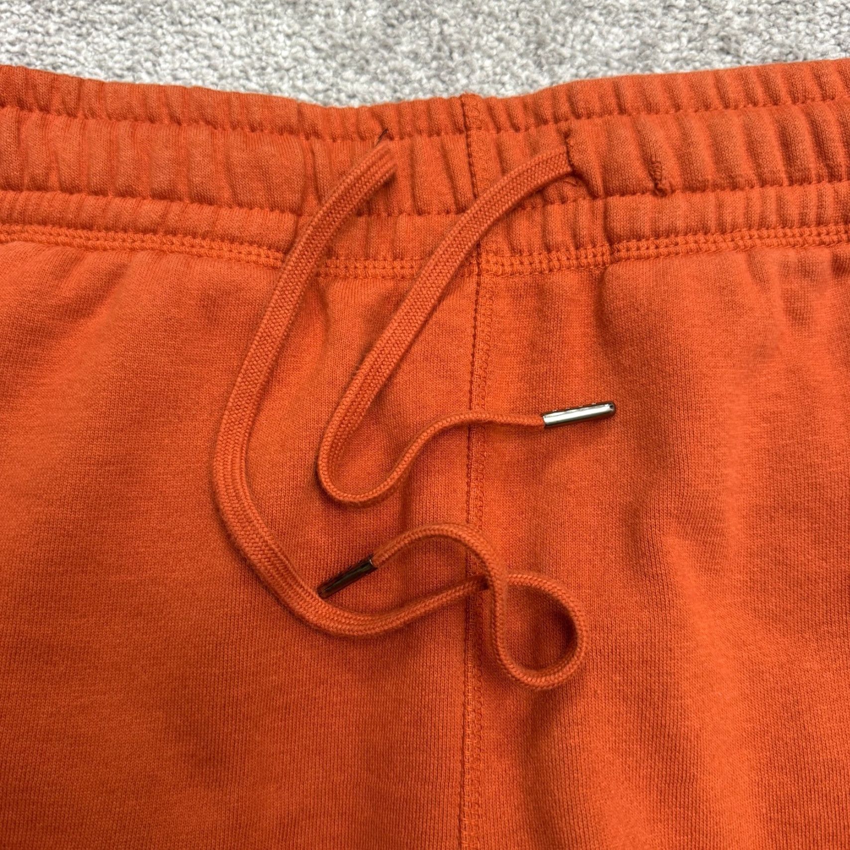 Palace Maison Article Sweatpants Men Medium 32x26 Rust Orange Fleece Jogger Shoe Palace Size US 31 - 3 Thumbnail