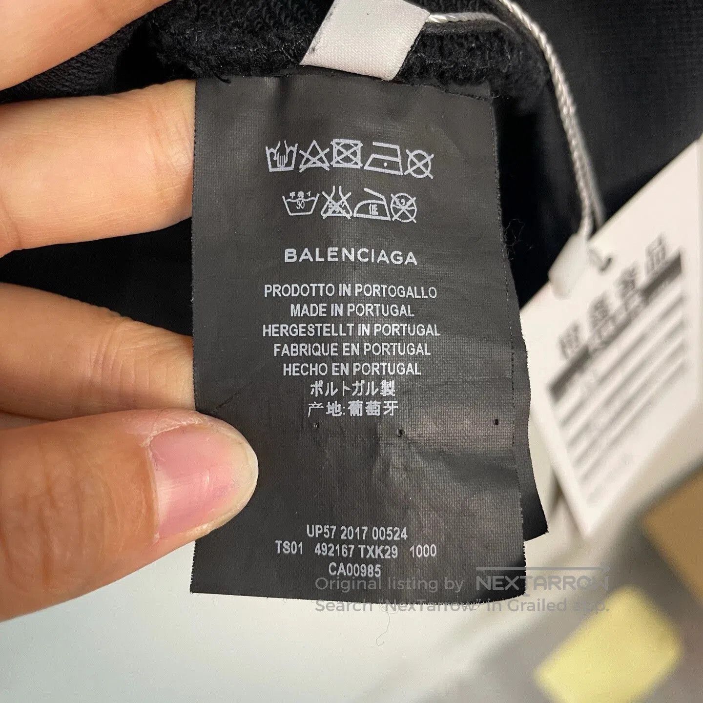 Balenciaga balenciaga black graphic hoodie for men. Size US M / EU 48-50 / 2 - 4 Thumbnail