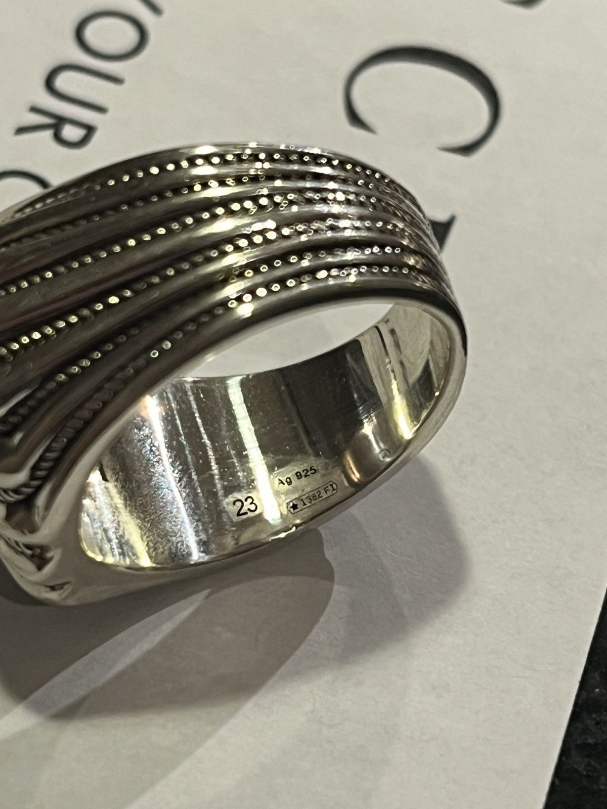 Gucci Gucci Interlocking G Flower Ring Size 23 Size ONE SIZE - 7 Thumbnail