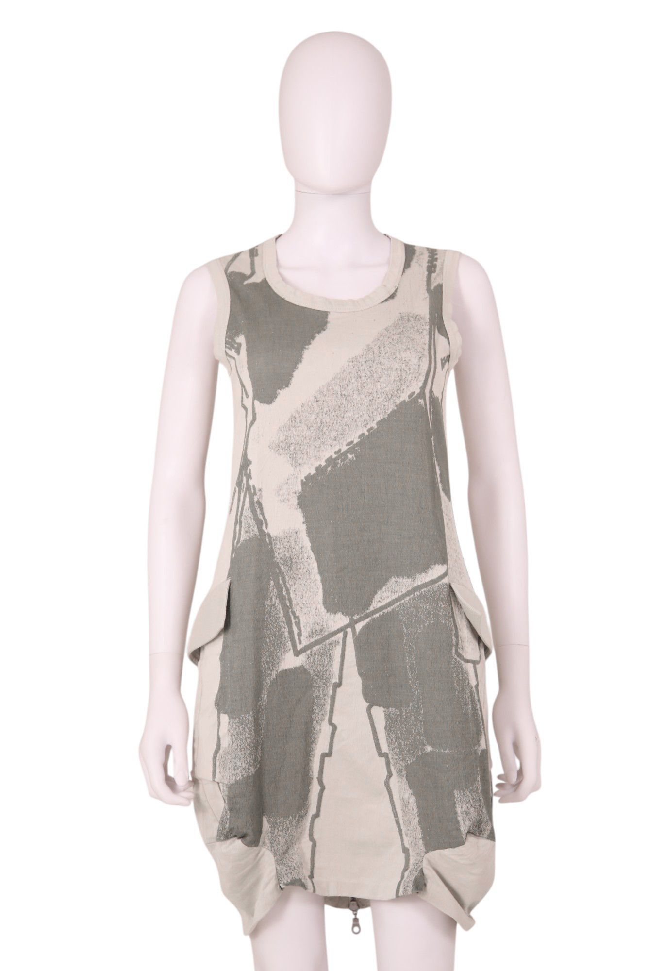 Marithe + Francois Girbaud Marithè François Girbaud 2000's Camo Tank Top Size M / US 6-8 / IT 42-44 - 1 Thumbnail