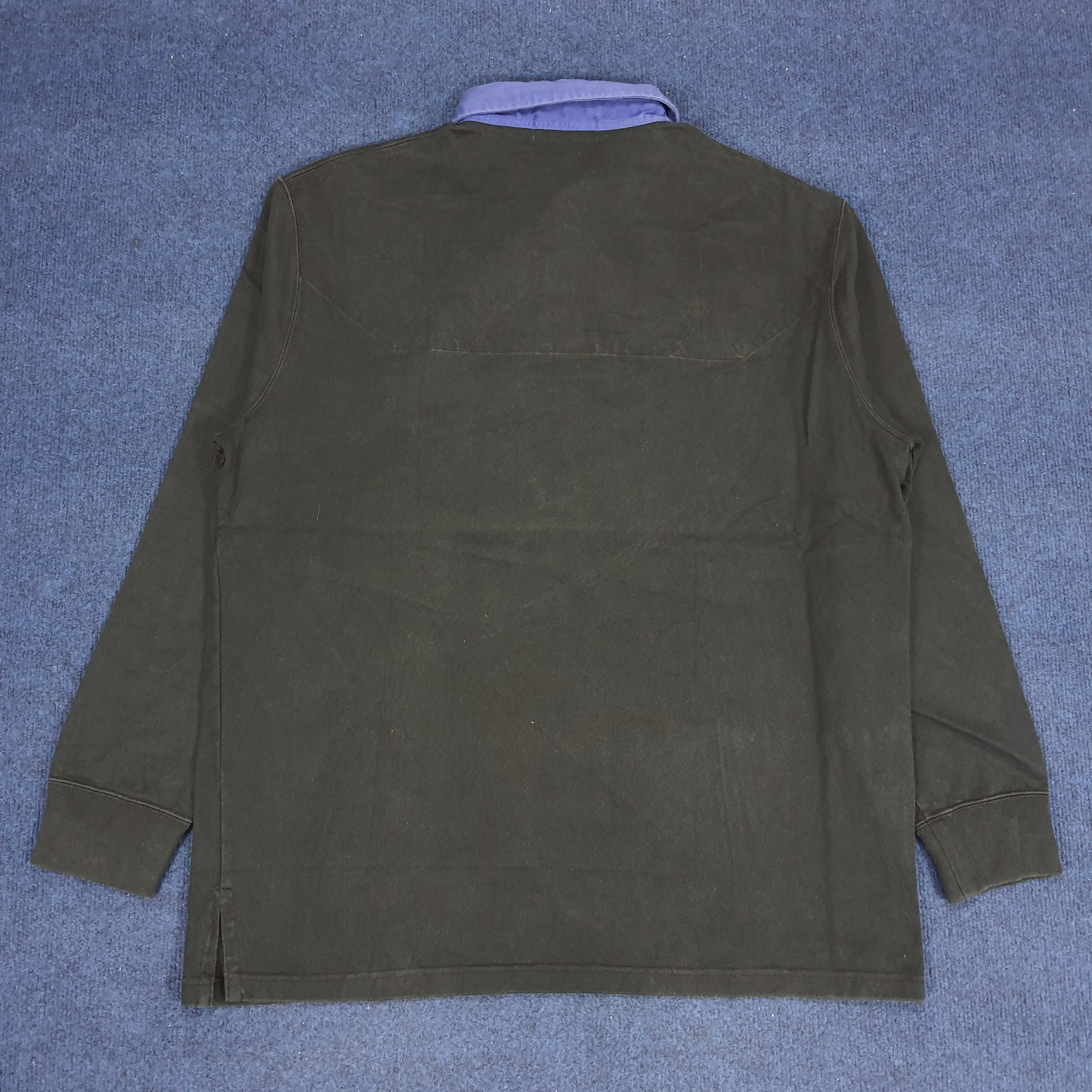 Polo Ralph Lauren × Vintage Vintage Polo by Ralph Lauren Long Sleeve Polo Shirt Size US XL / EU 56 / 4 - 2 Thumbnail