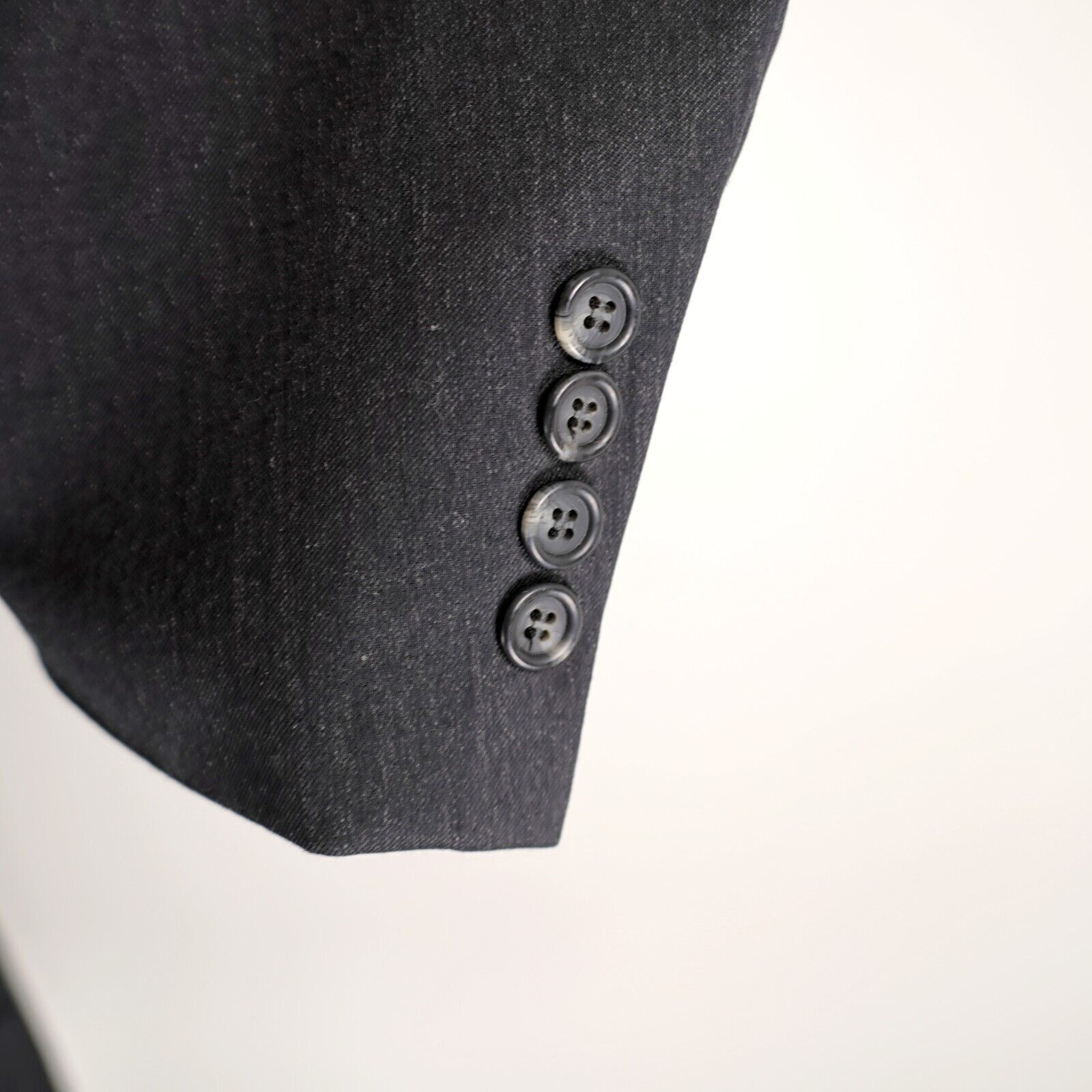 Joseph & Feiss Joseph & Feiss International Wool Black 50L Double Breasted Size 50L - 3 Thumbnail