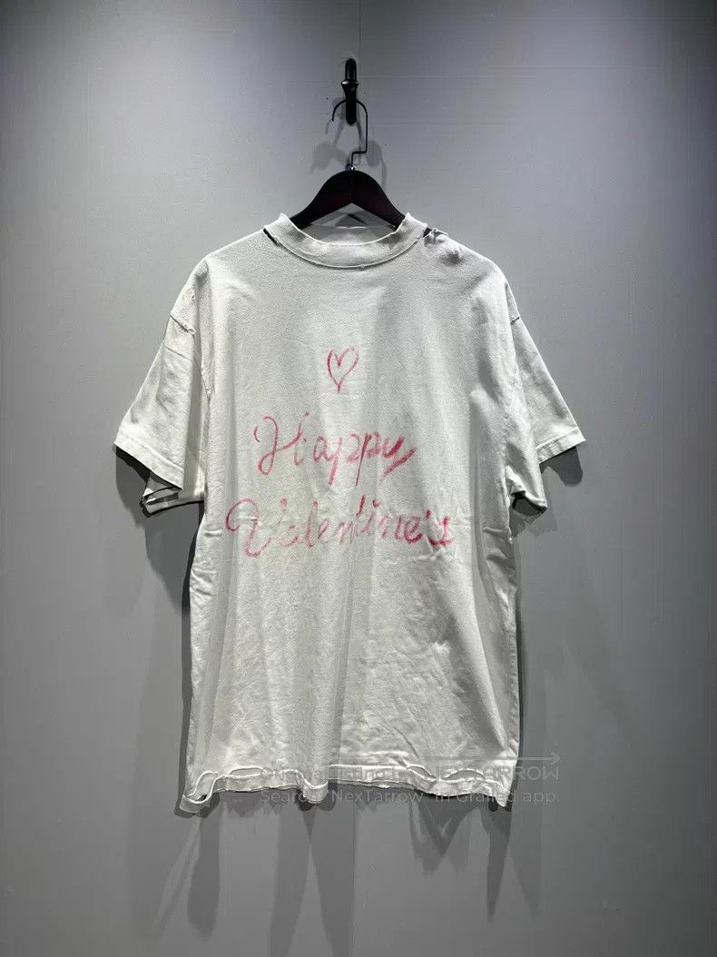 Balenciaga Balenciaga Valentine's Day limited edition short-sleeve Size US S / EU 44-46 / 1 - 1 Thumbnail
