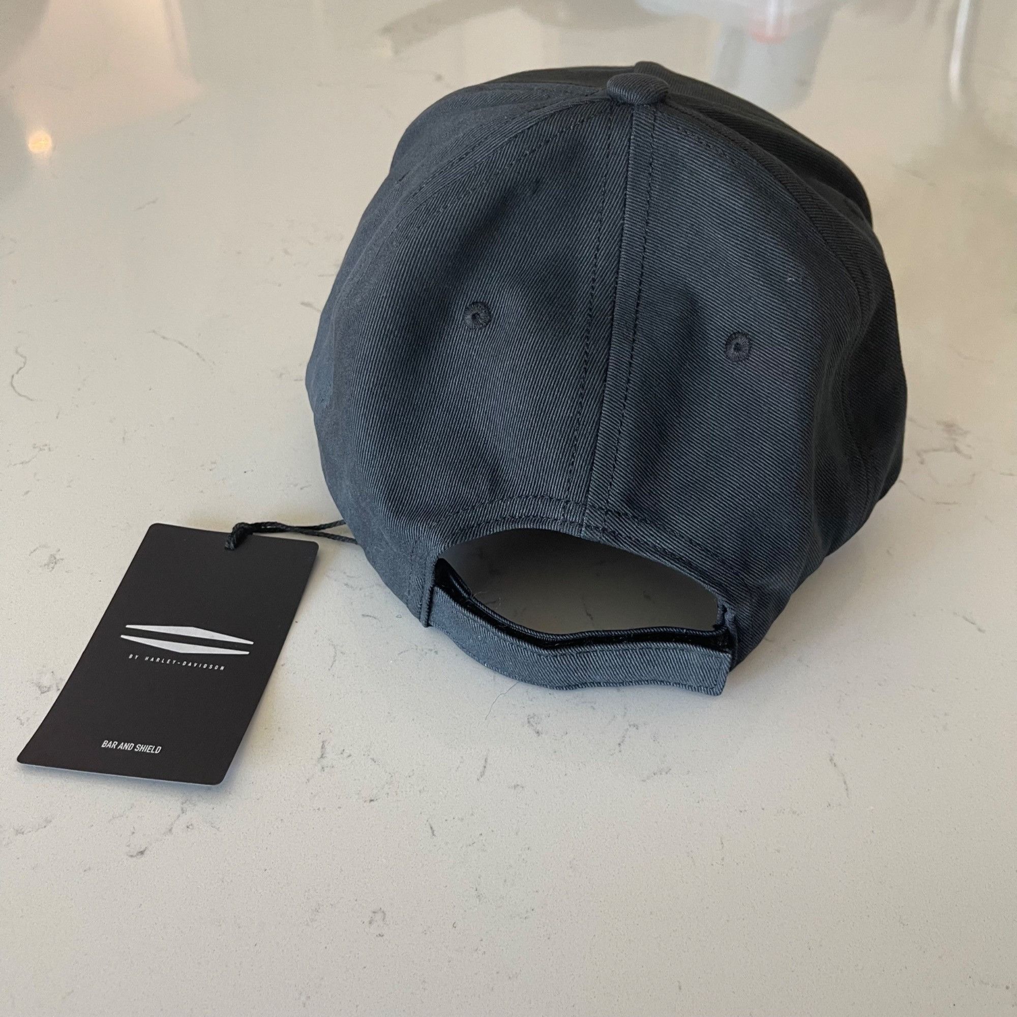 Harley Davidson NWT HARLEY DAVIDSON BAR & SHIELD MAGNET BLACK HAT Size ONE SIZE - 2 Thumbnail