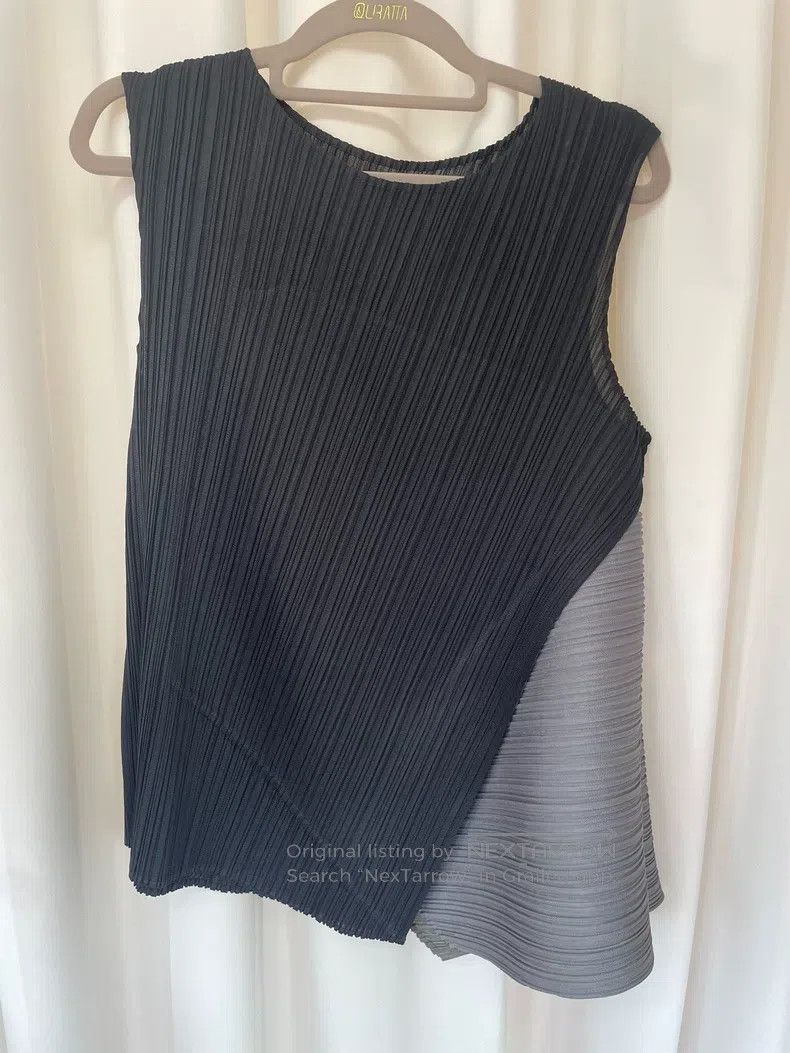 Issey Miyake Issey Miyake Diamond Cut Tank Top Size L / US 10 / IT 46 - 1 Thumbnail