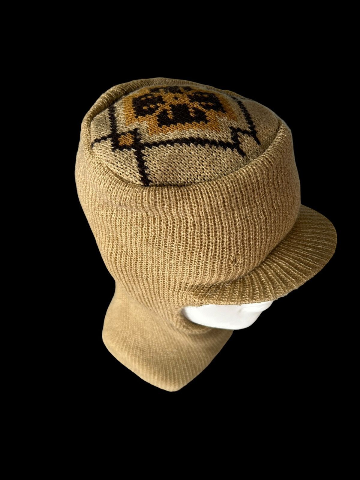 Japanese Brand × Kapital × Vintage Vintage Japanese Balaclava Masked Hats knitt Rare ☠️🎌 Size ONE SIZE - 8 Thumbnail