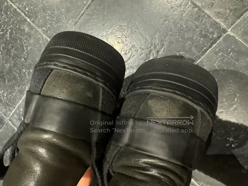 Boris Bidjan Saberi Boris Bidjan Saberi Size 40 leather shoes Size US 7 / EU 40 - 4 Thumbnail