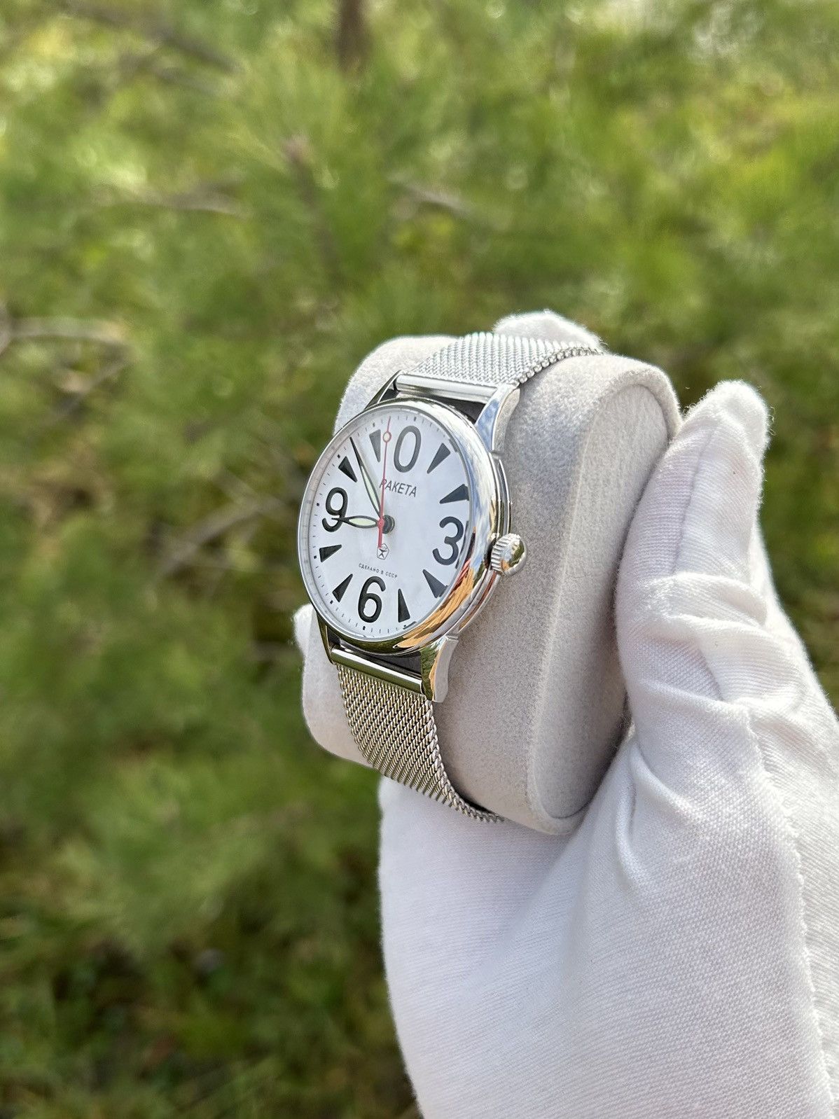 Vintage Vintage Watch Raketa Zero USSR Soviet Mechanical 1980s Size ONE SIZE - 13 Thumbnail